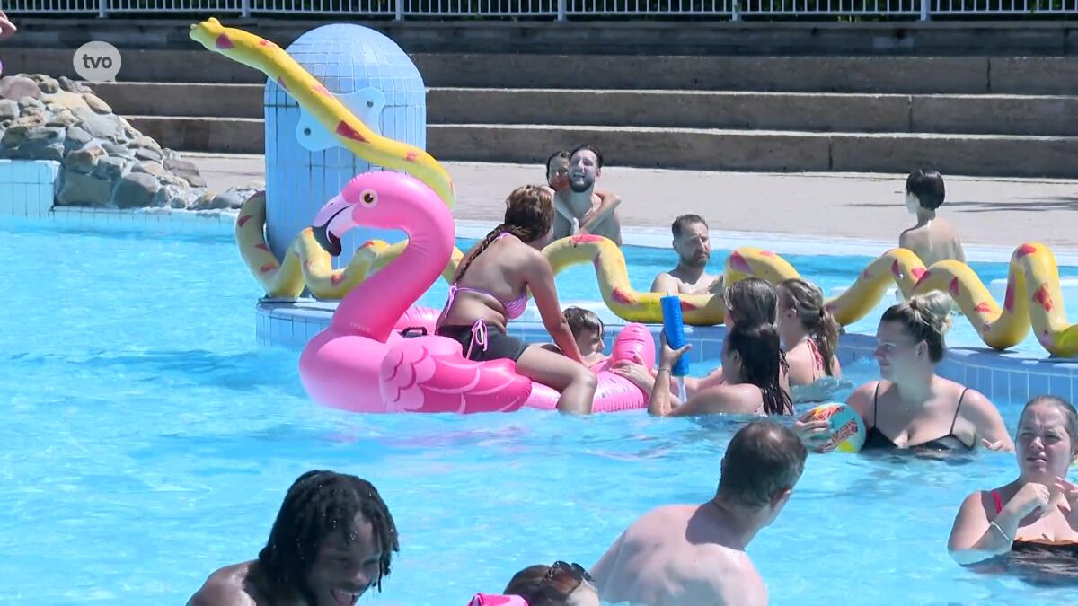Extra veiligheidsmaatregelen in openluchtzwembad De Warande in Wetteren