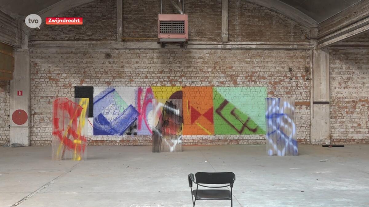 Bezoekers kunnen nog even genieten van kunst op Van Laere-site in Zwijndrecht, vooraleer gebouw tege