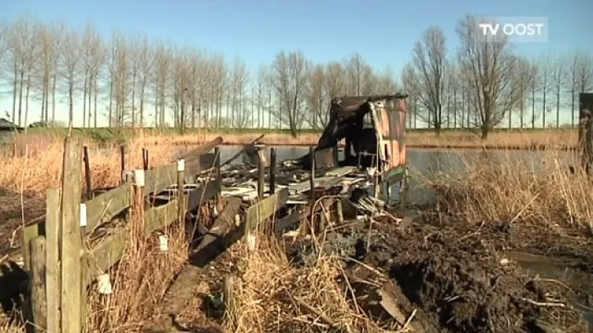 Visserhuisje Sint-Gillis-Waas in brand gestoken