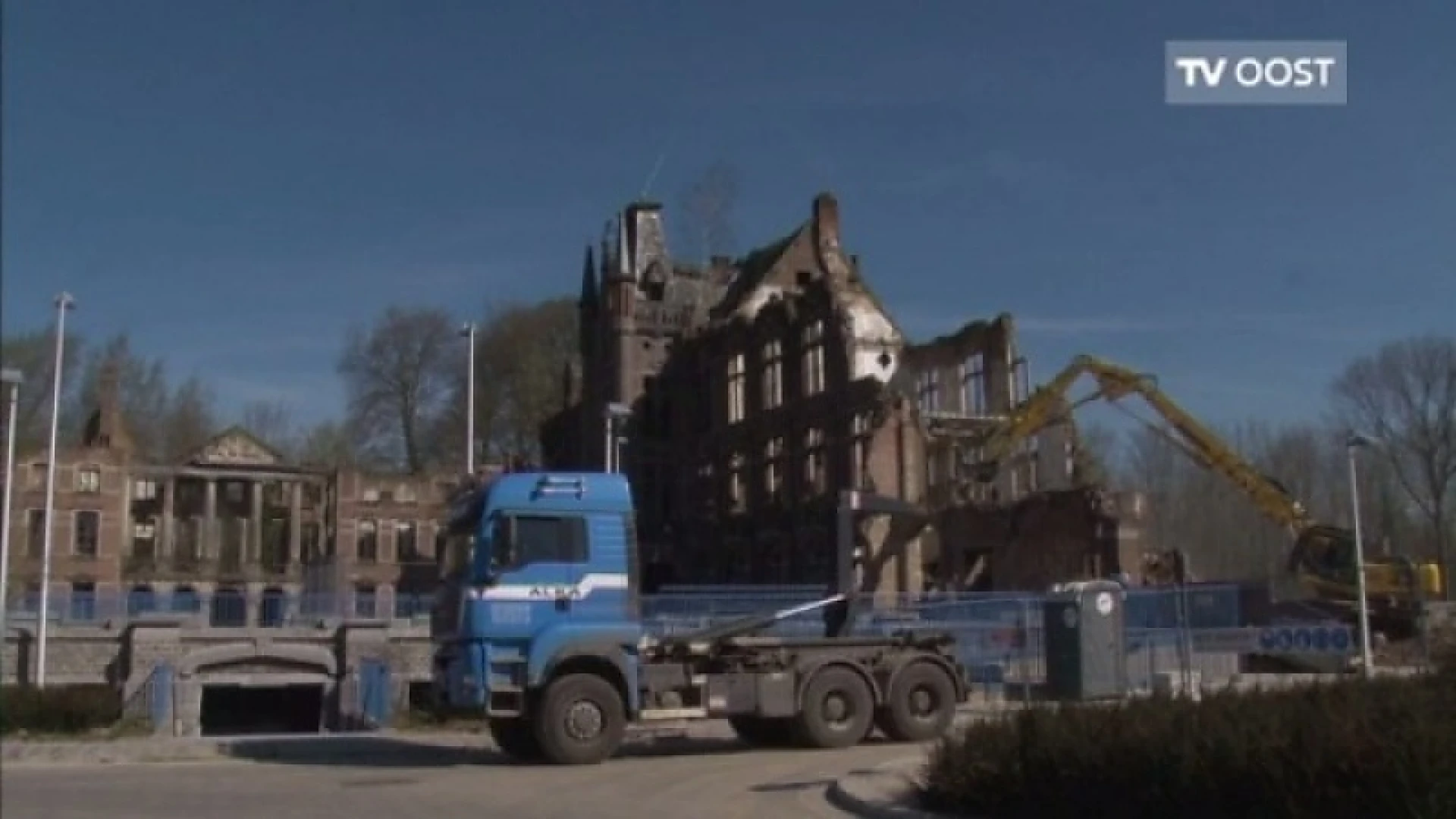 Afbraakwerken Kasteel Van Mesen gestart