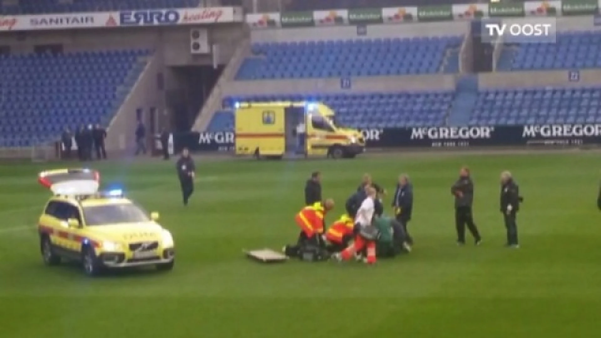 Lokeren-verdediger Gregory Mertens vecht nog voor zijn leven