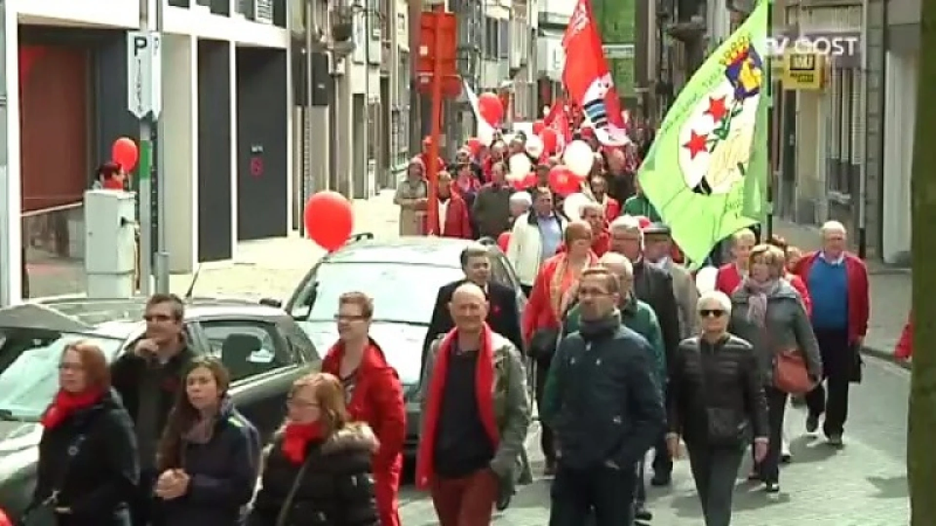 Verjongde 1 mei-viering in Sint-Niklaas