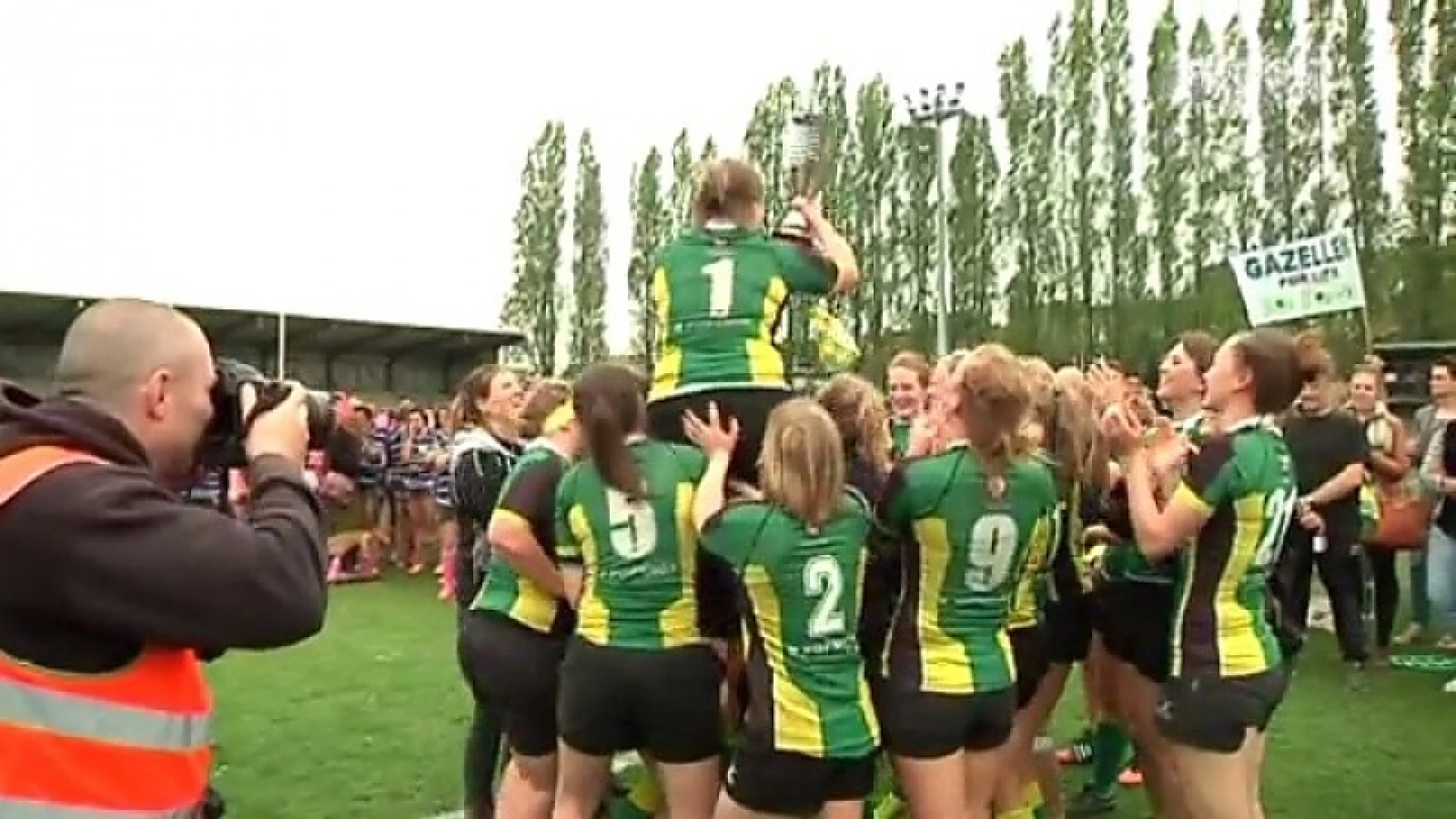 Dendermondse Gazellen pakken titel in het rugby