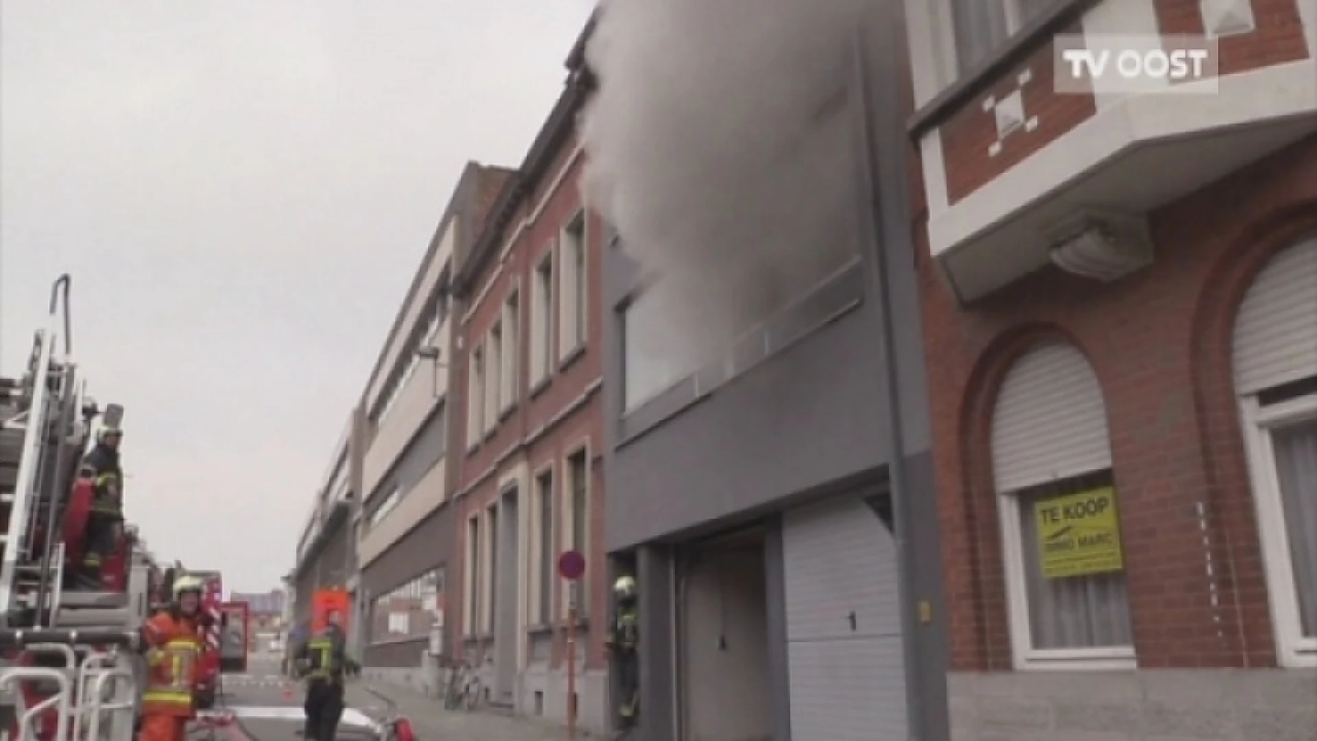 Appartement onbewoonbaar na brand in Ninove