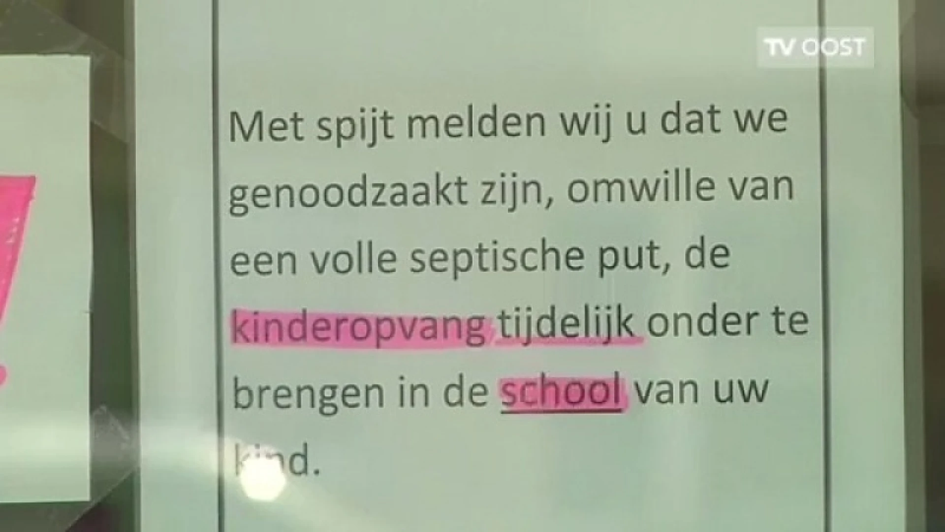 Kinderopvang dicht in Welle door volle beerput