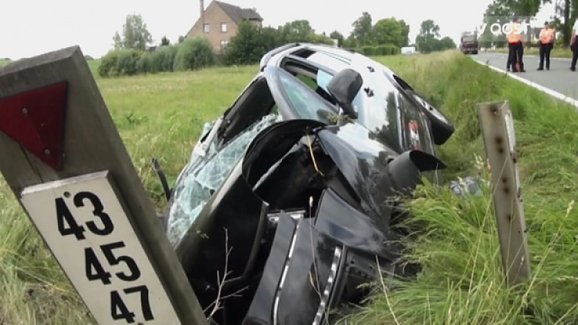 Ongeval met zwaargewonden op N41