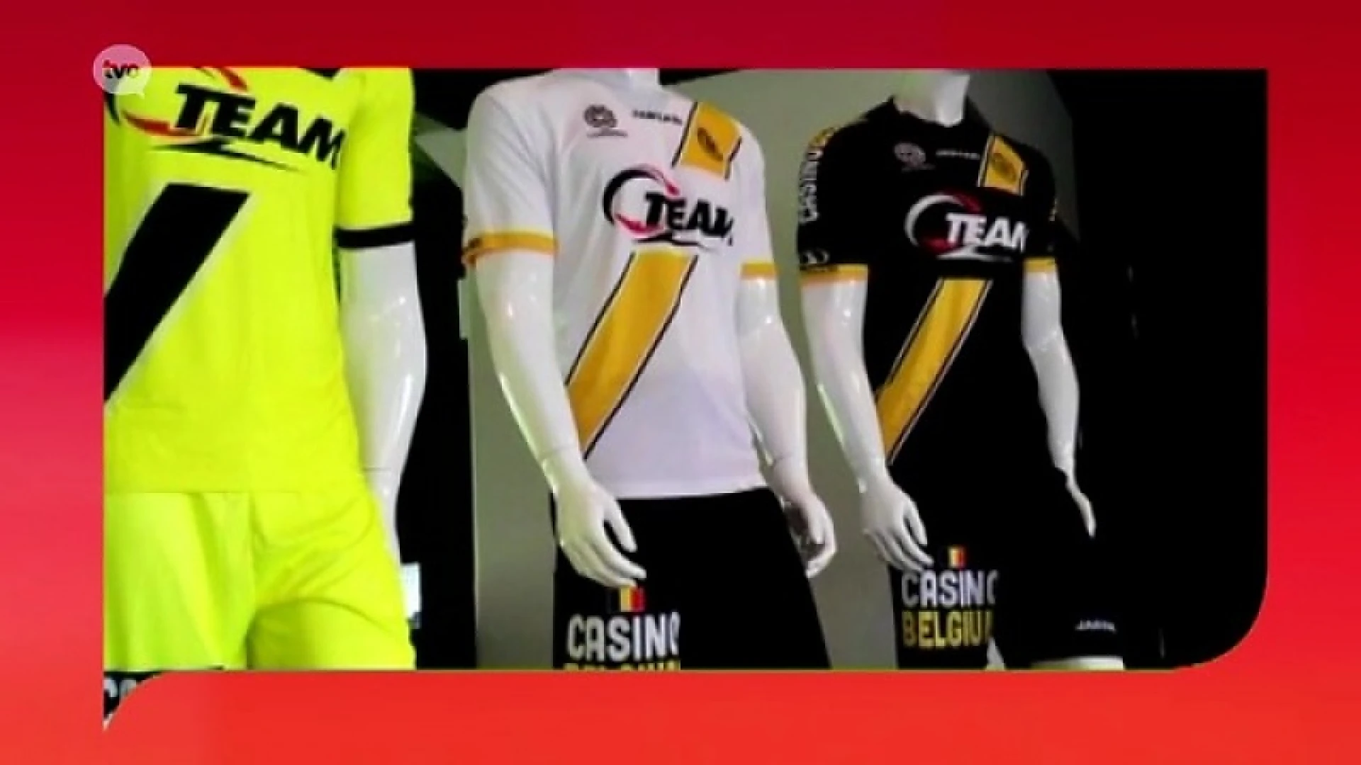 Sporting Lokeren stelt nieuwe shirts voor