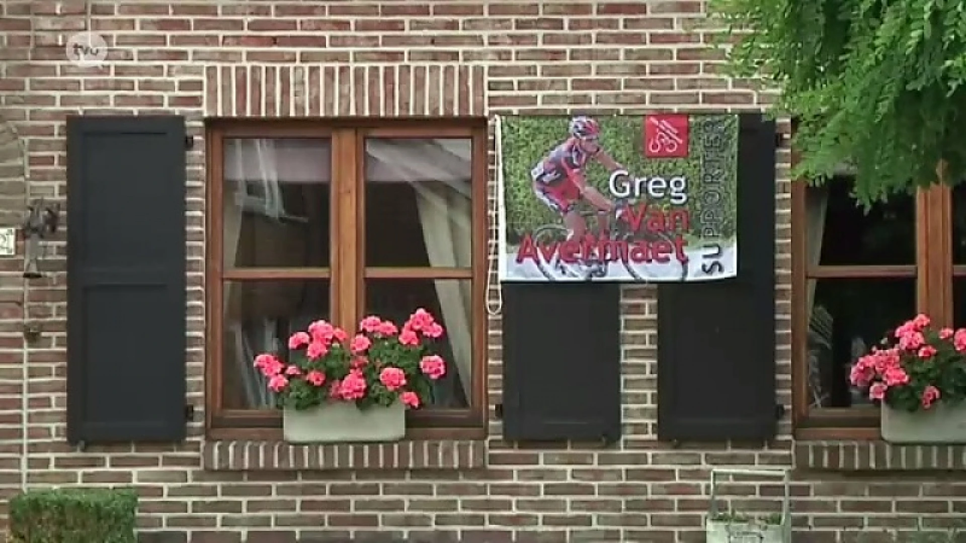 Zogge in roes na ritzege Greg Van Avermaet