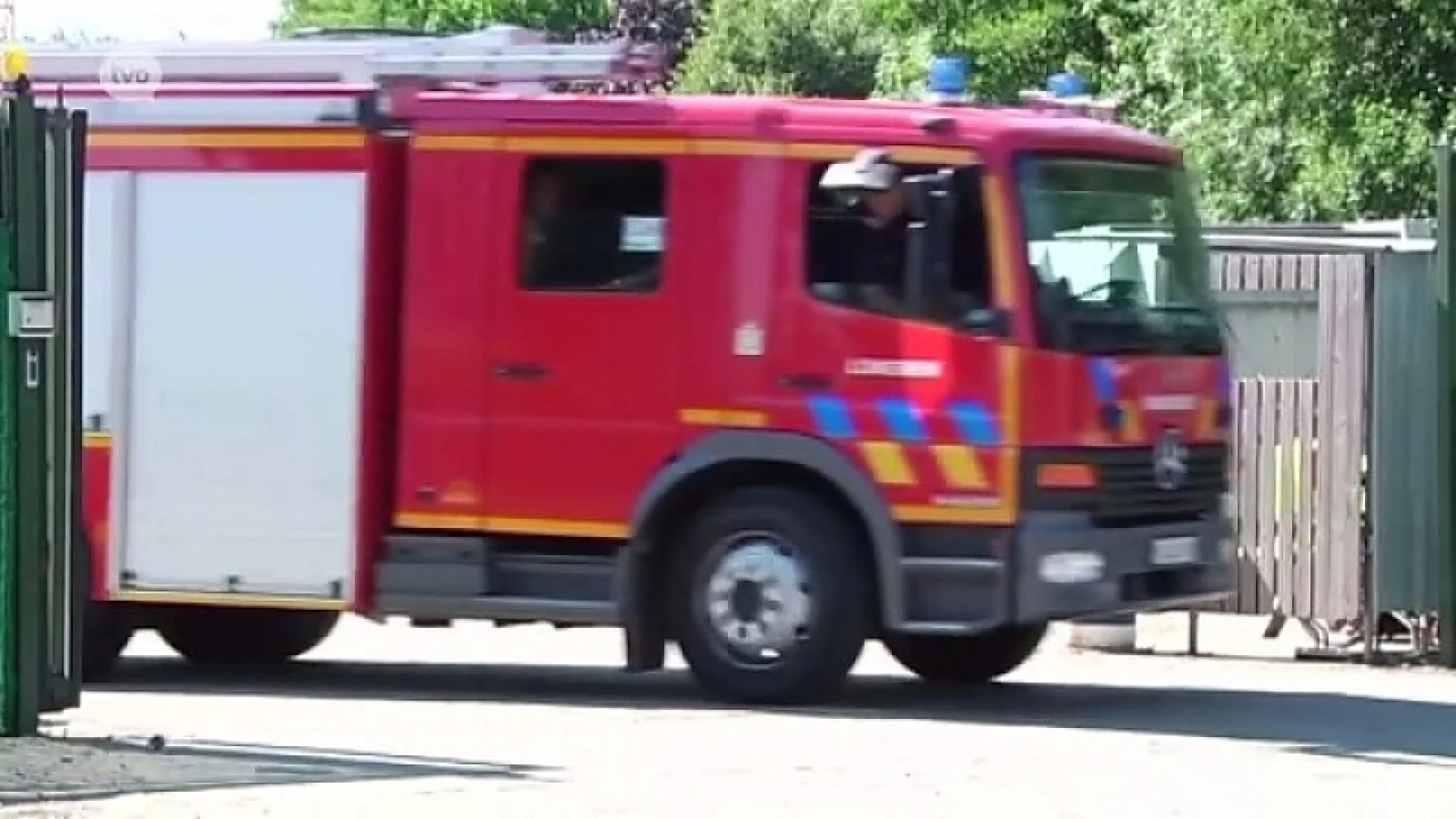 Brand bij Van Gansenwinkel