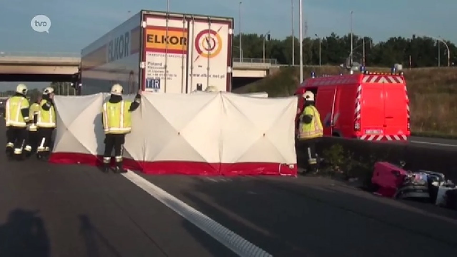 Dodelijk ongeval E17 door in slaap gevallen bestuurder?