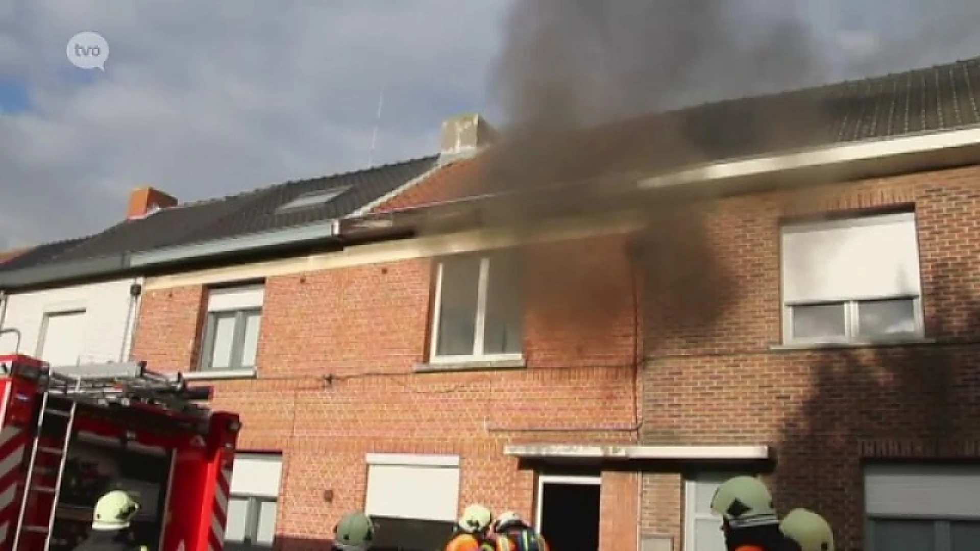 Brand maakt rijwoning onbewoonbaar in Temse