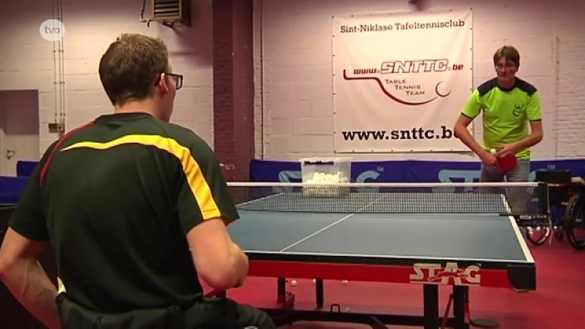 Hoofdafbeelding voor artikel Sint-Niklaas TV: G-Tafeltennistornooi…