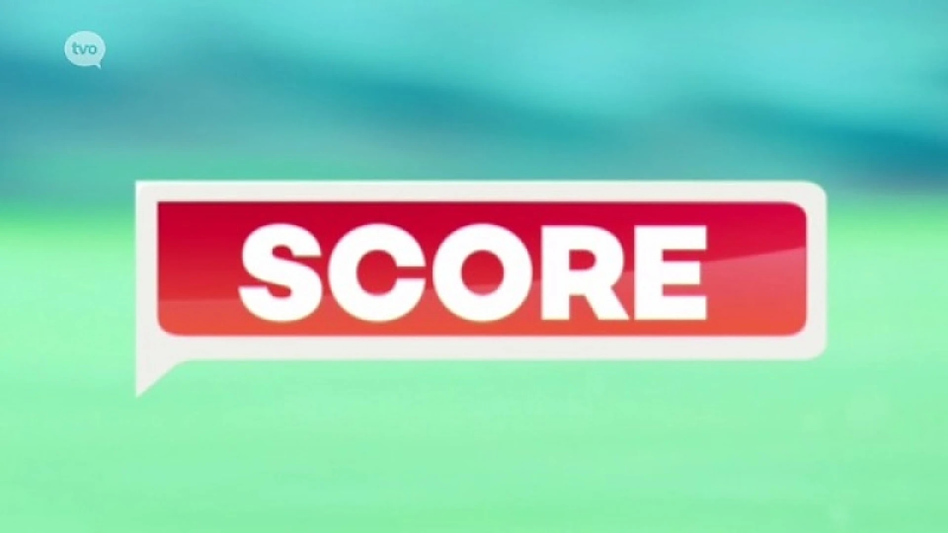 SCORE van zondag 1 november