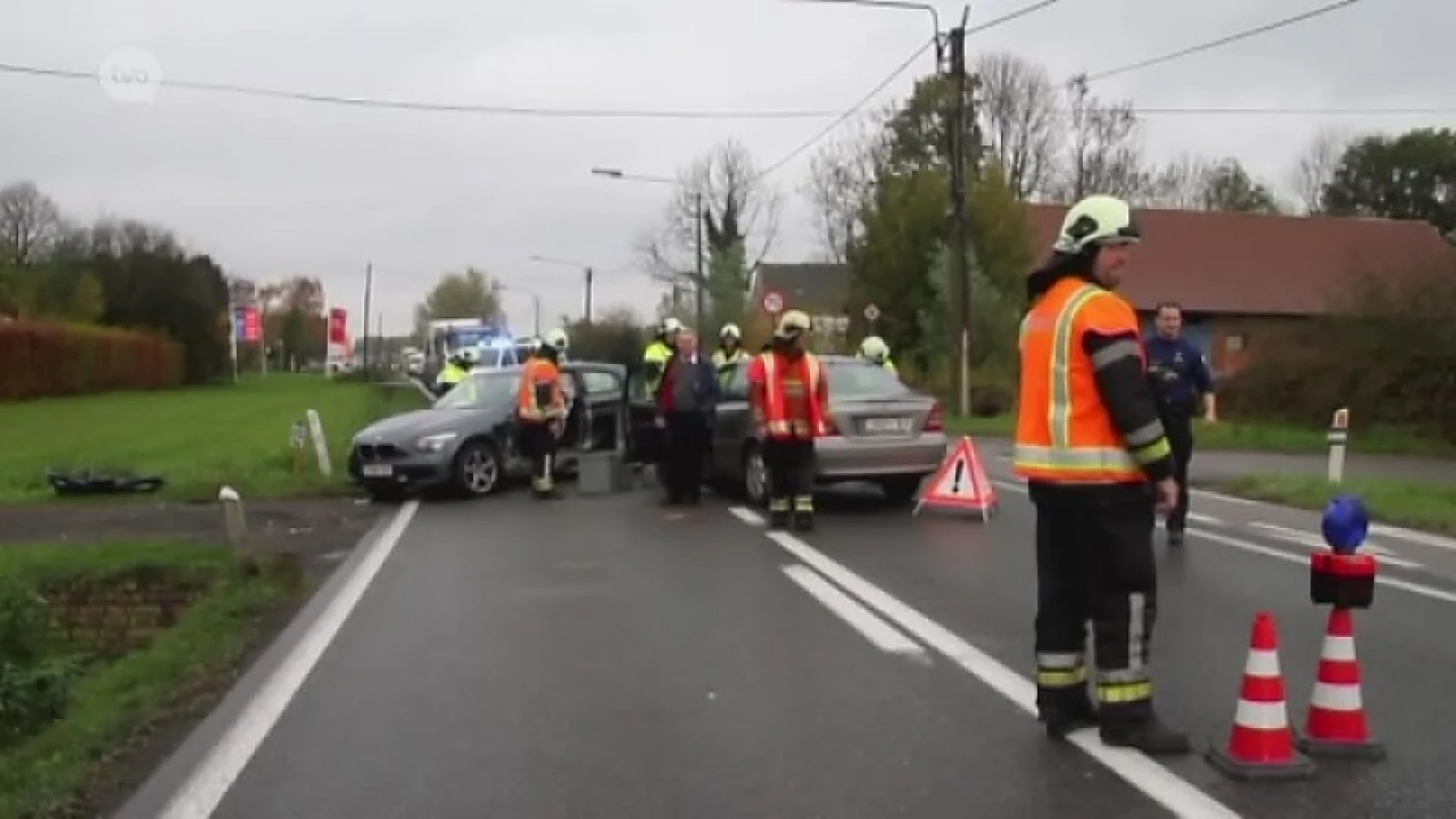 N41 in Elversele tijdlang versperd door ongeval