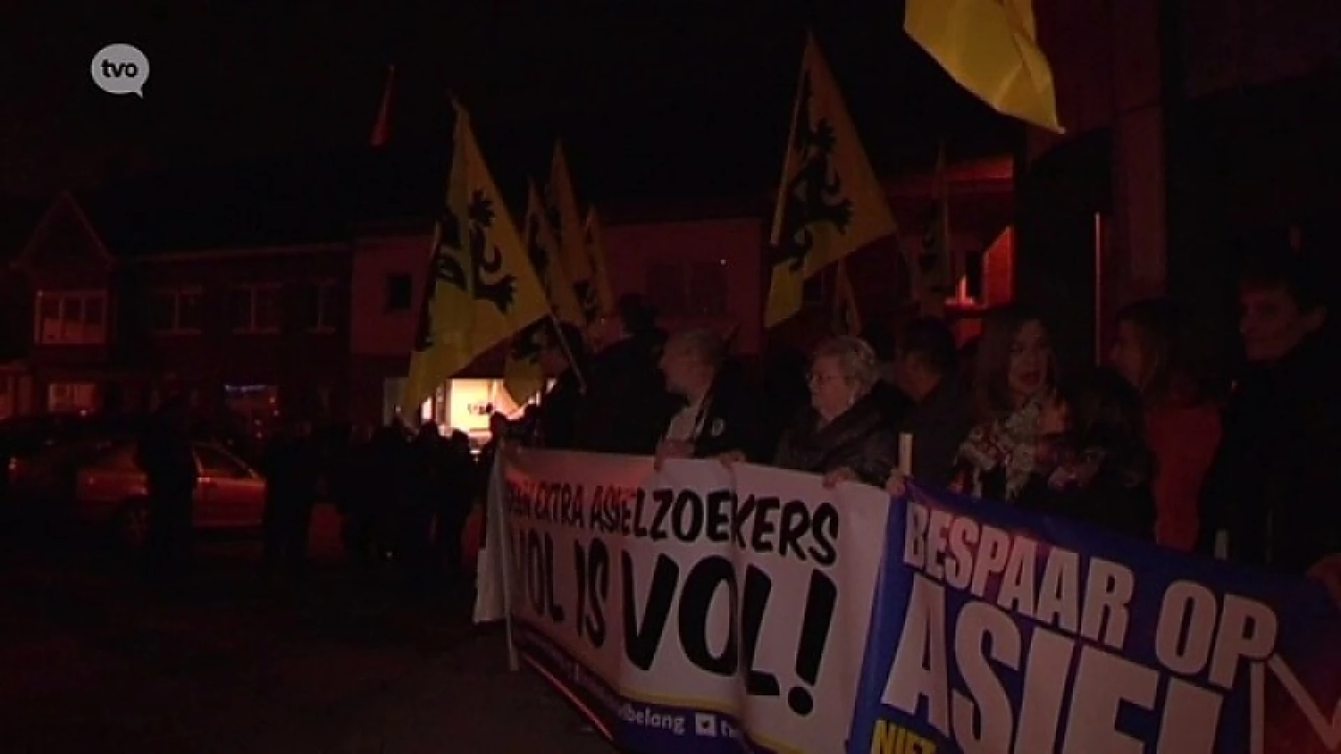 Vlaams Belang Denderleeuw protesteert tegen komst asielcentrum