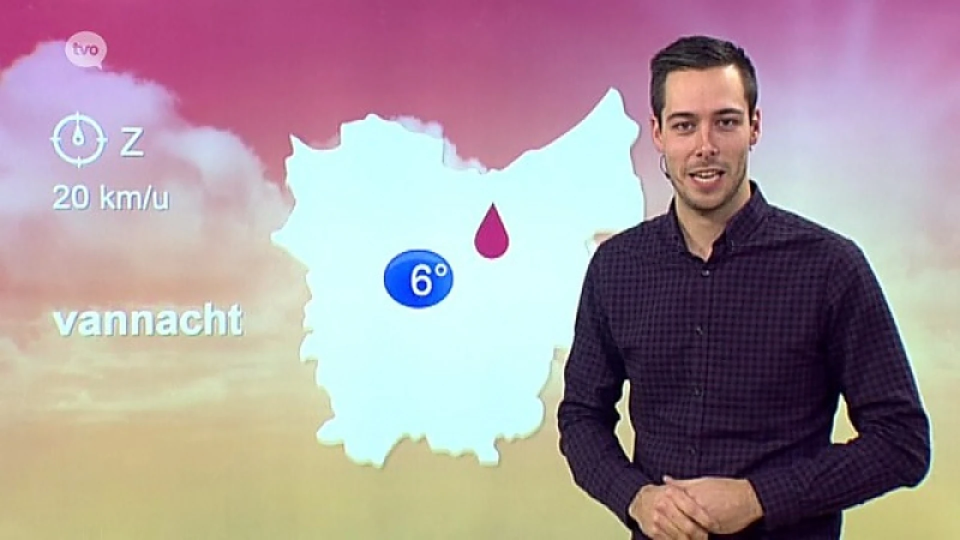 het weerbericht van dinsdag 5 januari 2016