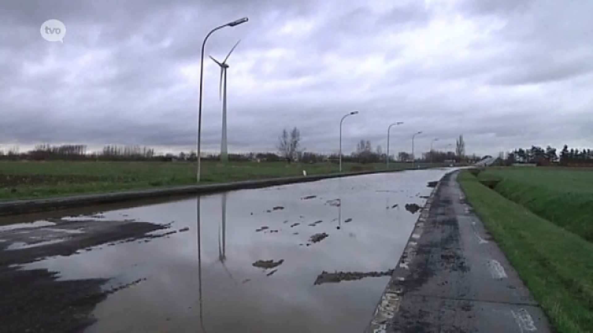 Werken Kerkstraat in Overmere ergeren buurt