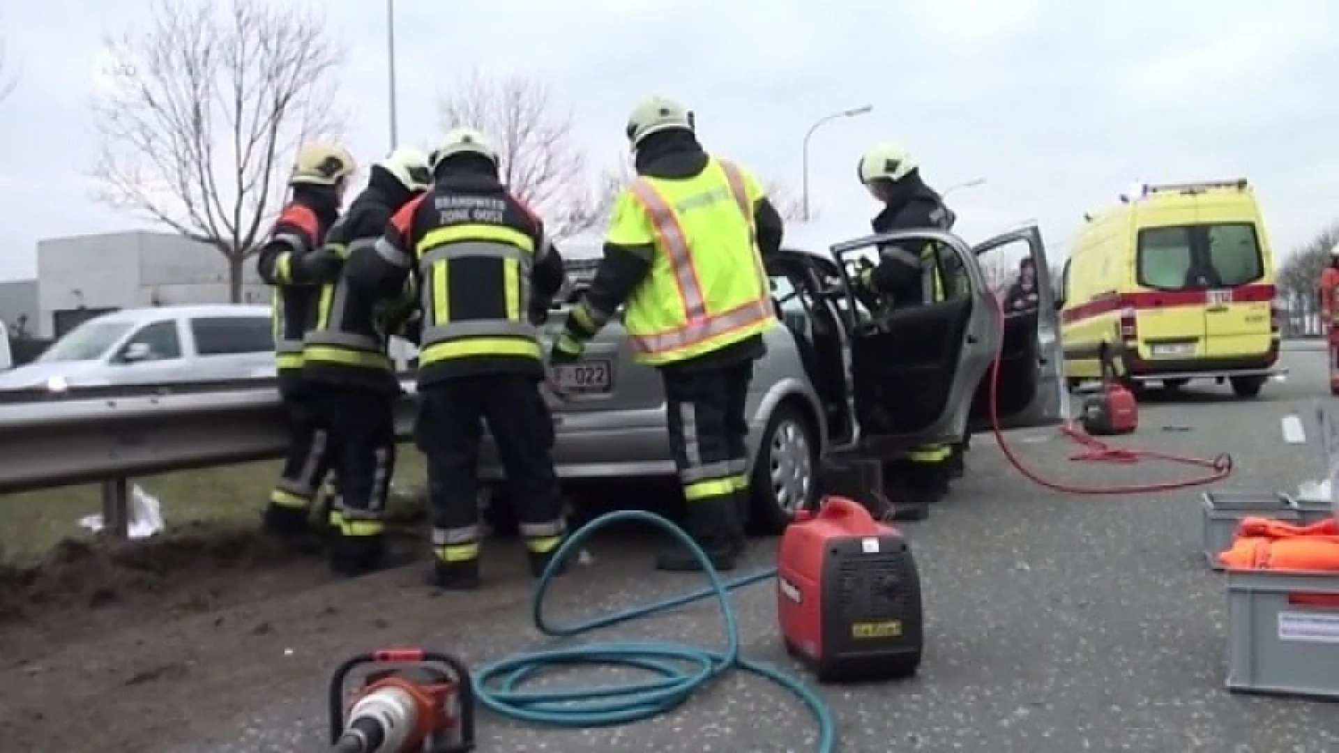 3 gewonden na botsing op N47