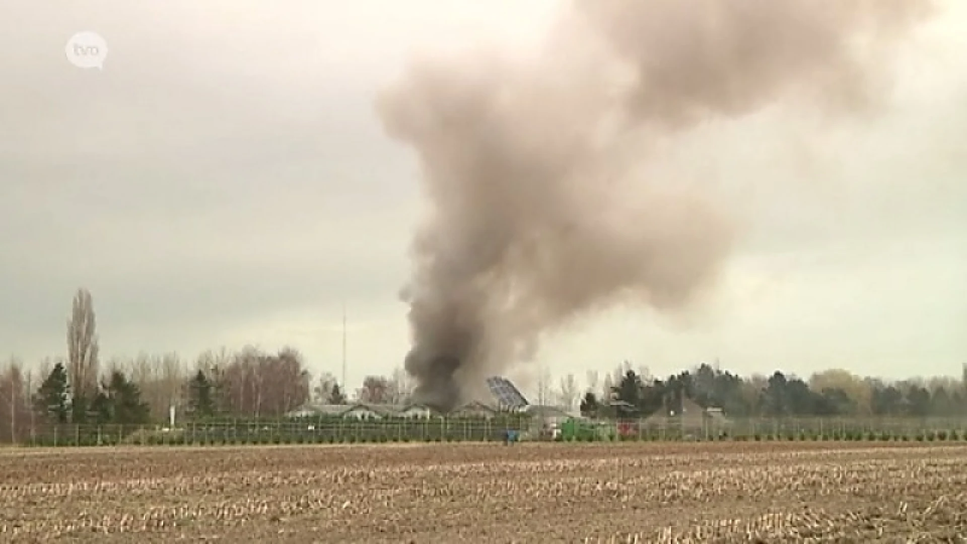 Hamme: Brand in loods met opgehaalde kledij en lompen