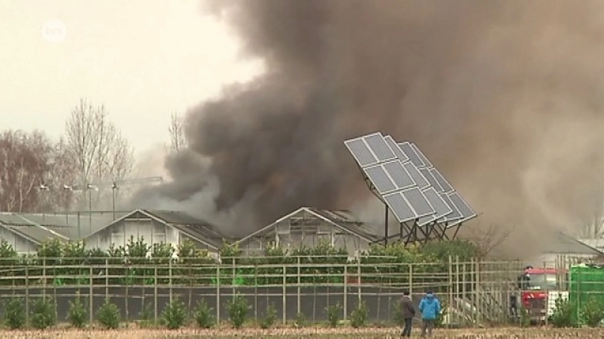 Hamme: Brand in lompenbedrijf is aangestoken