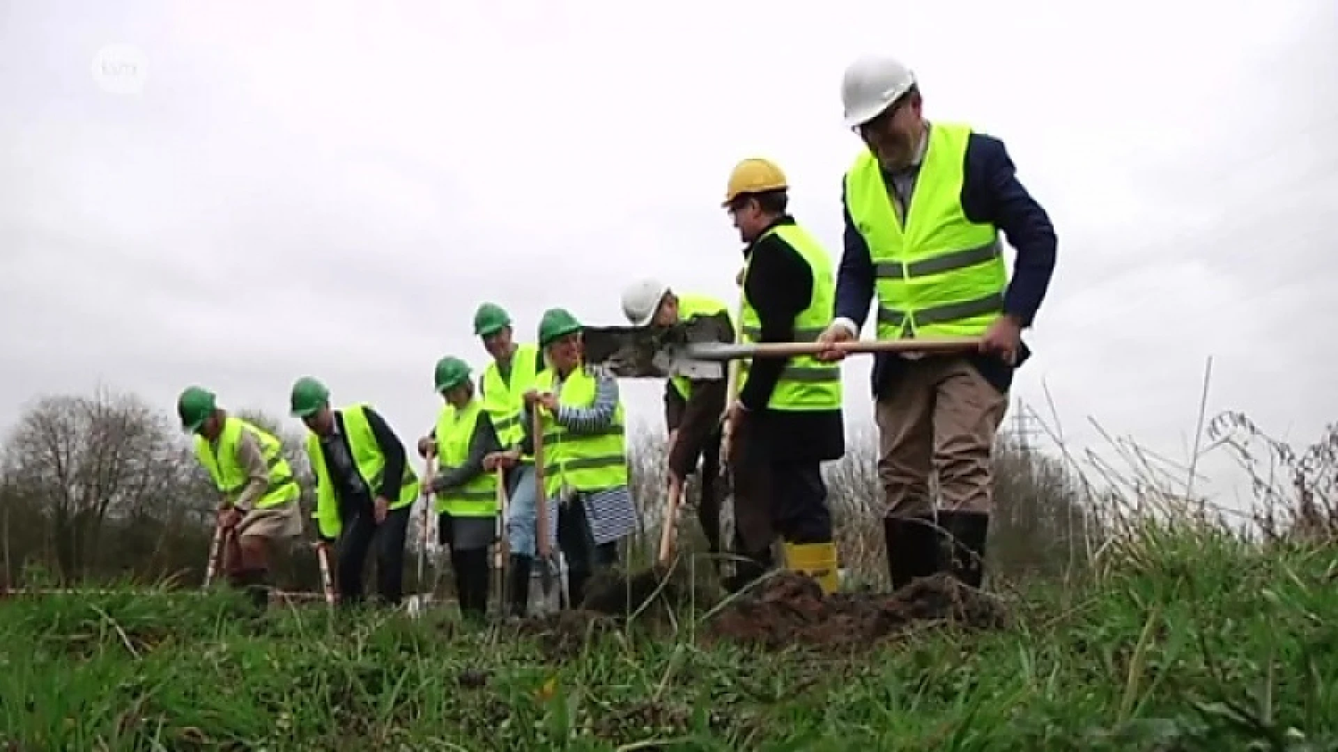 Eerste spadesteek voor nieuwe sluis in Aalst