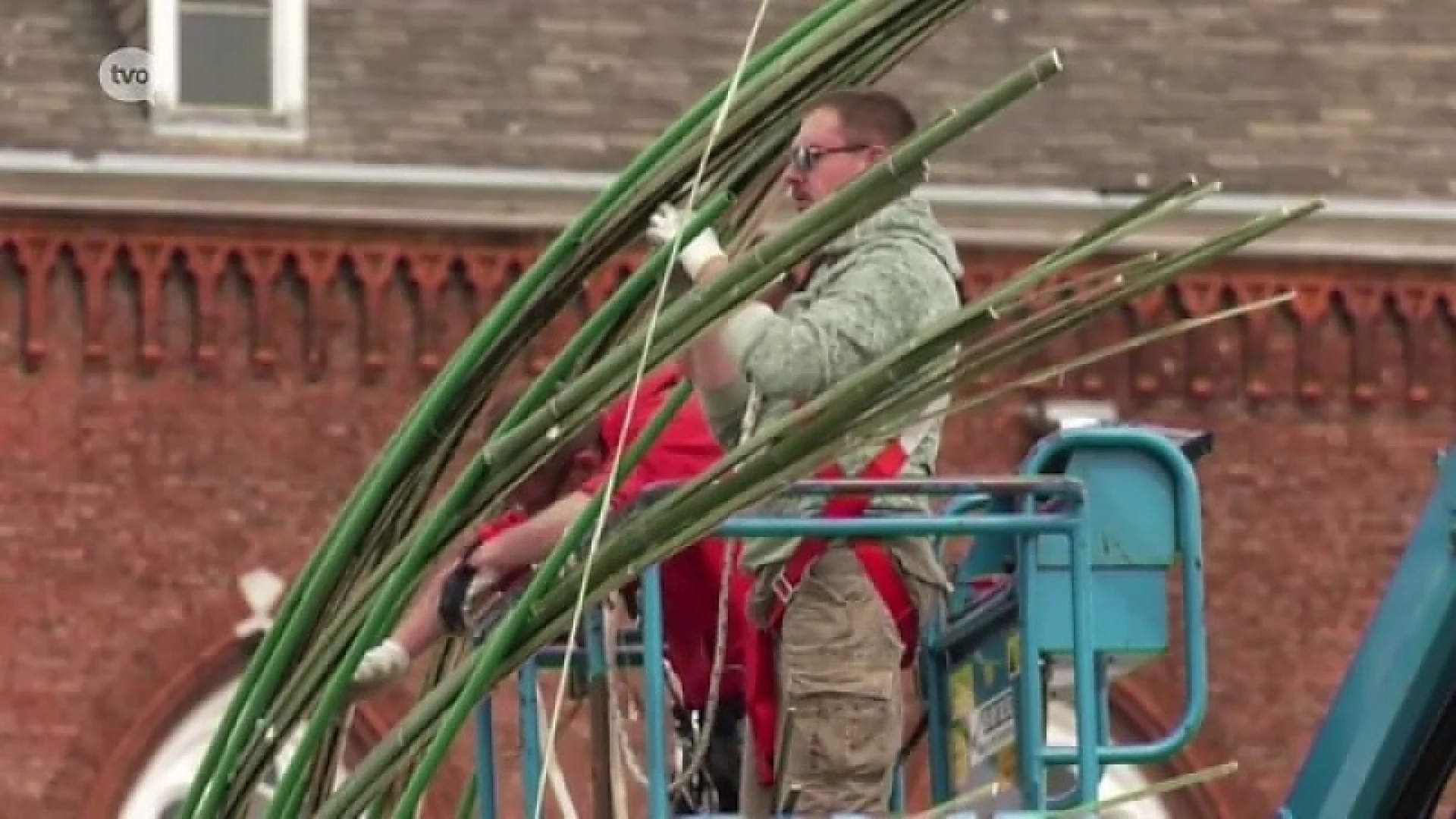 Bloemenkunstenaar Daniël Ost zoekt hulp bij bloemenkunstwerk Floraliën