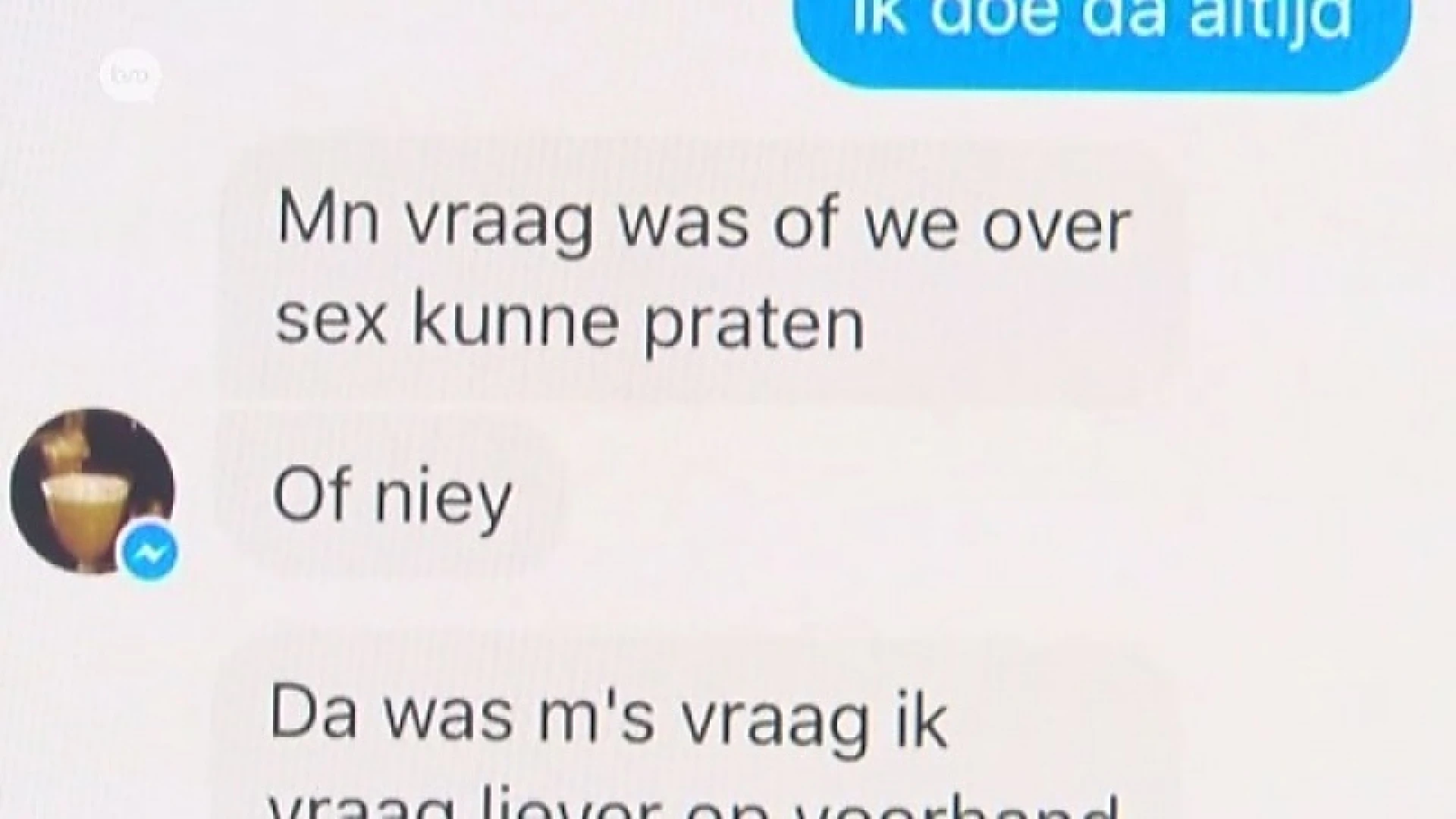 Klacht bij politie na seksuele chat op Facebook