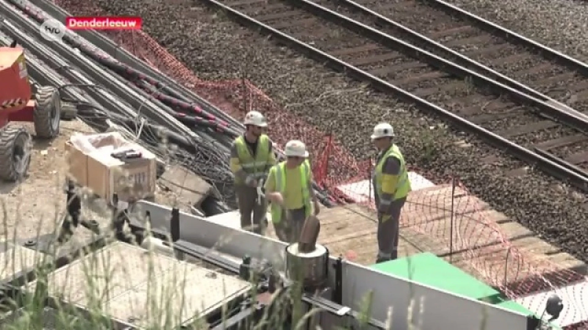 Dit weekend hinder op spoor door plaatsing Kemelbrug