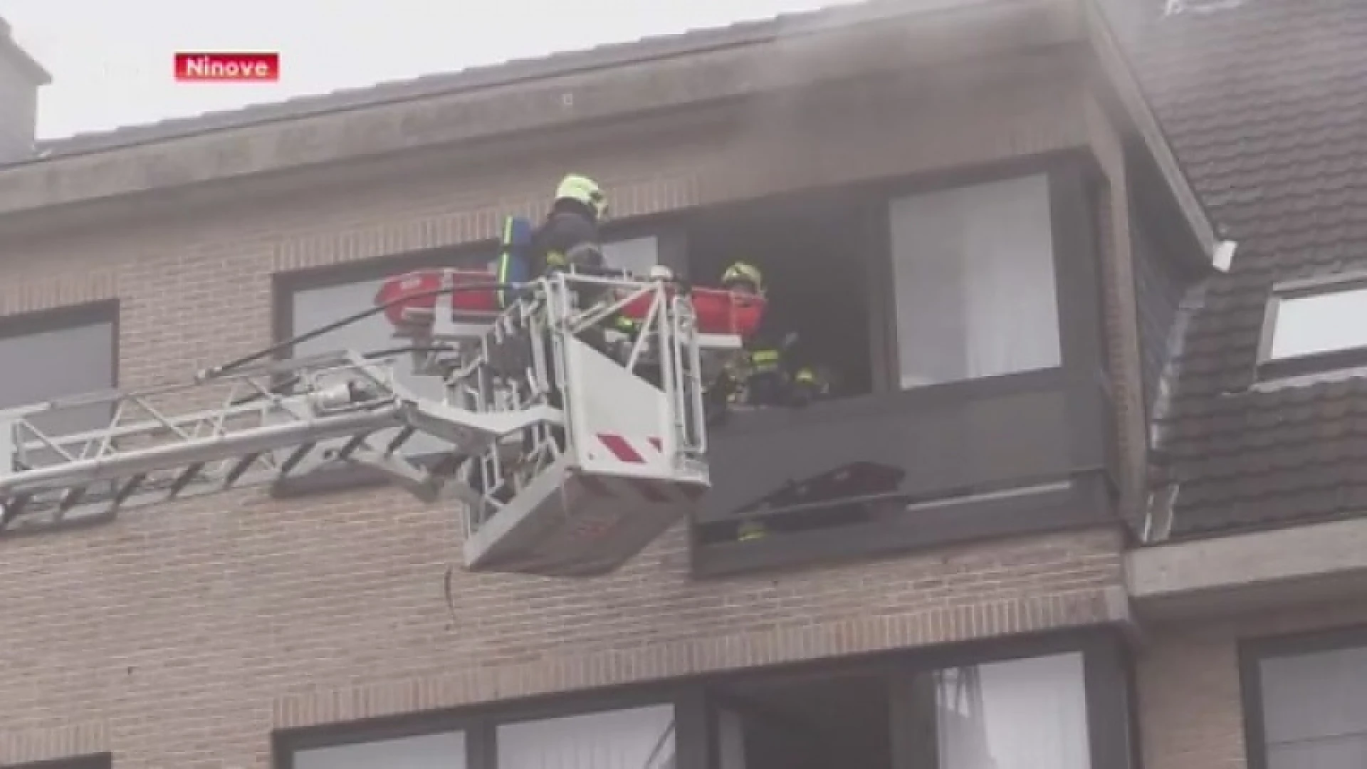 91-jarige vrouw zwaargewond bij woningbrand in Ninove