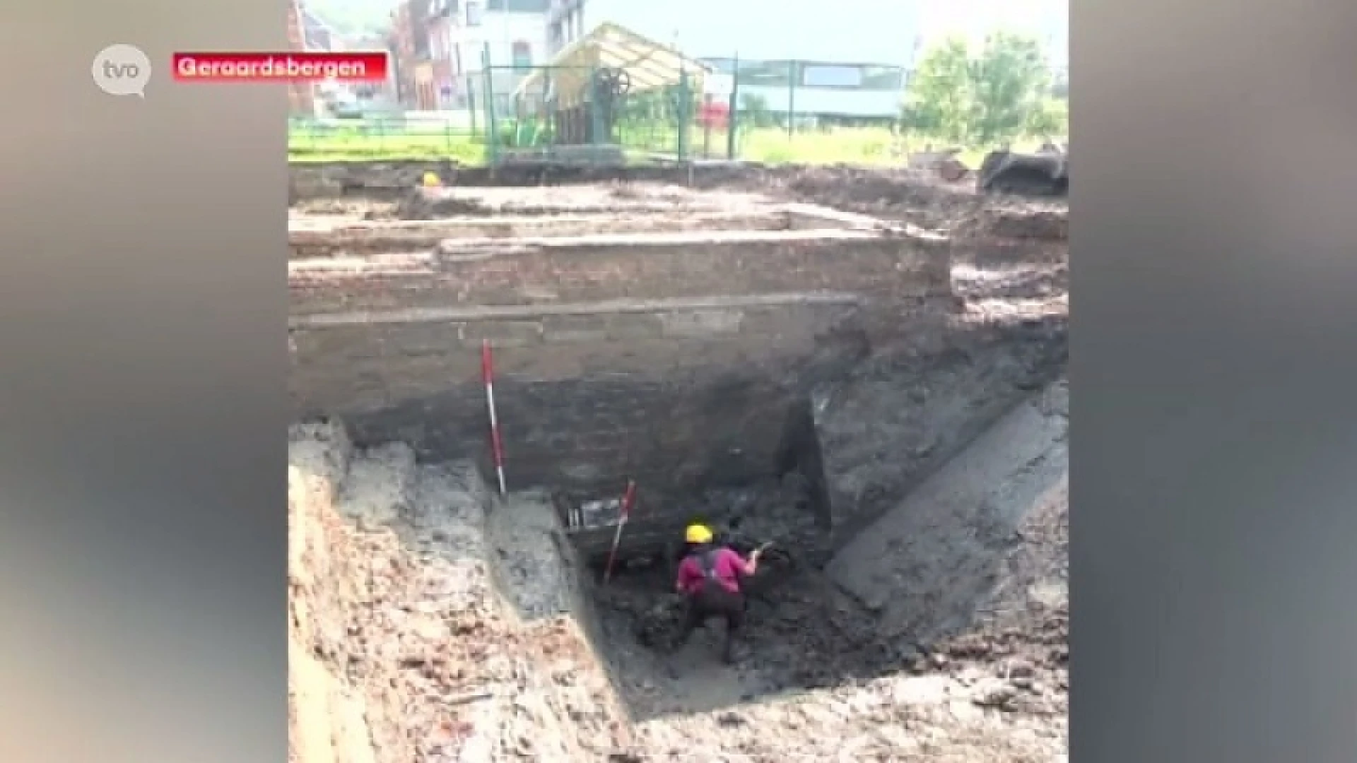 Restanten van middeleeuwse watermolen gevonden in Geraardsbergen