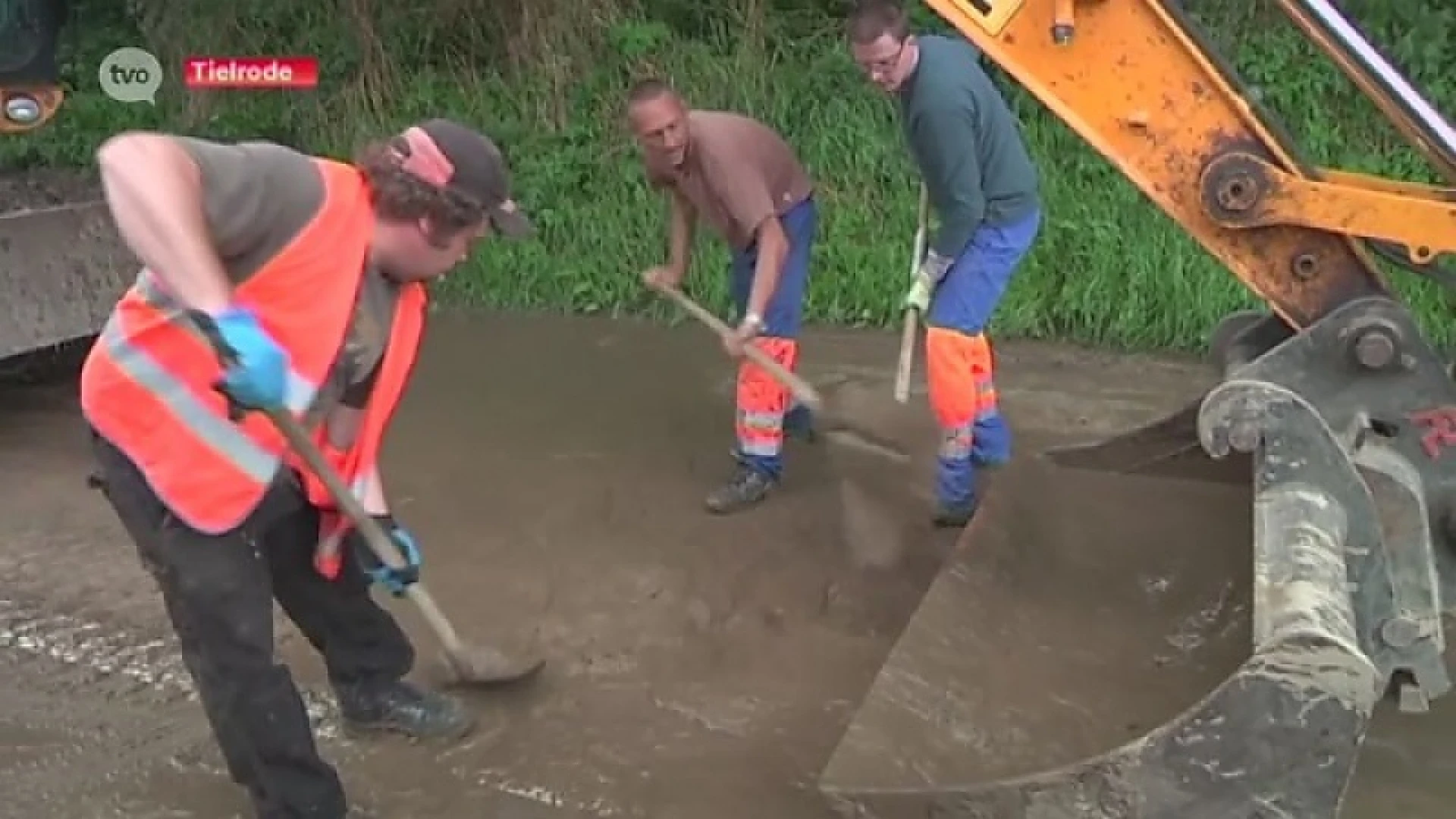 Opnieuw modderstromen door overvloedige regenval in Tielrode