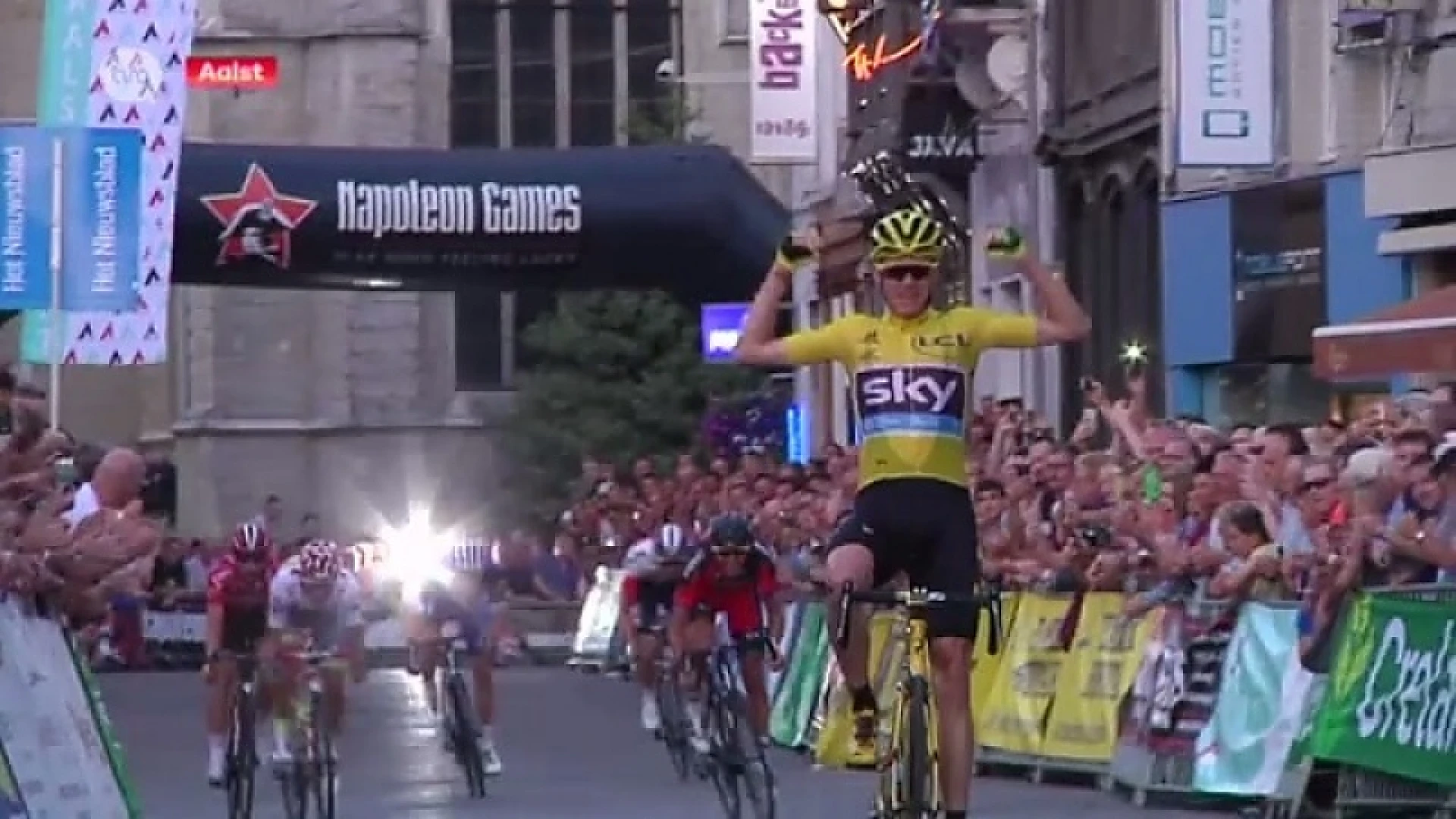 Chris Froome wint natourcriterium in Aalst