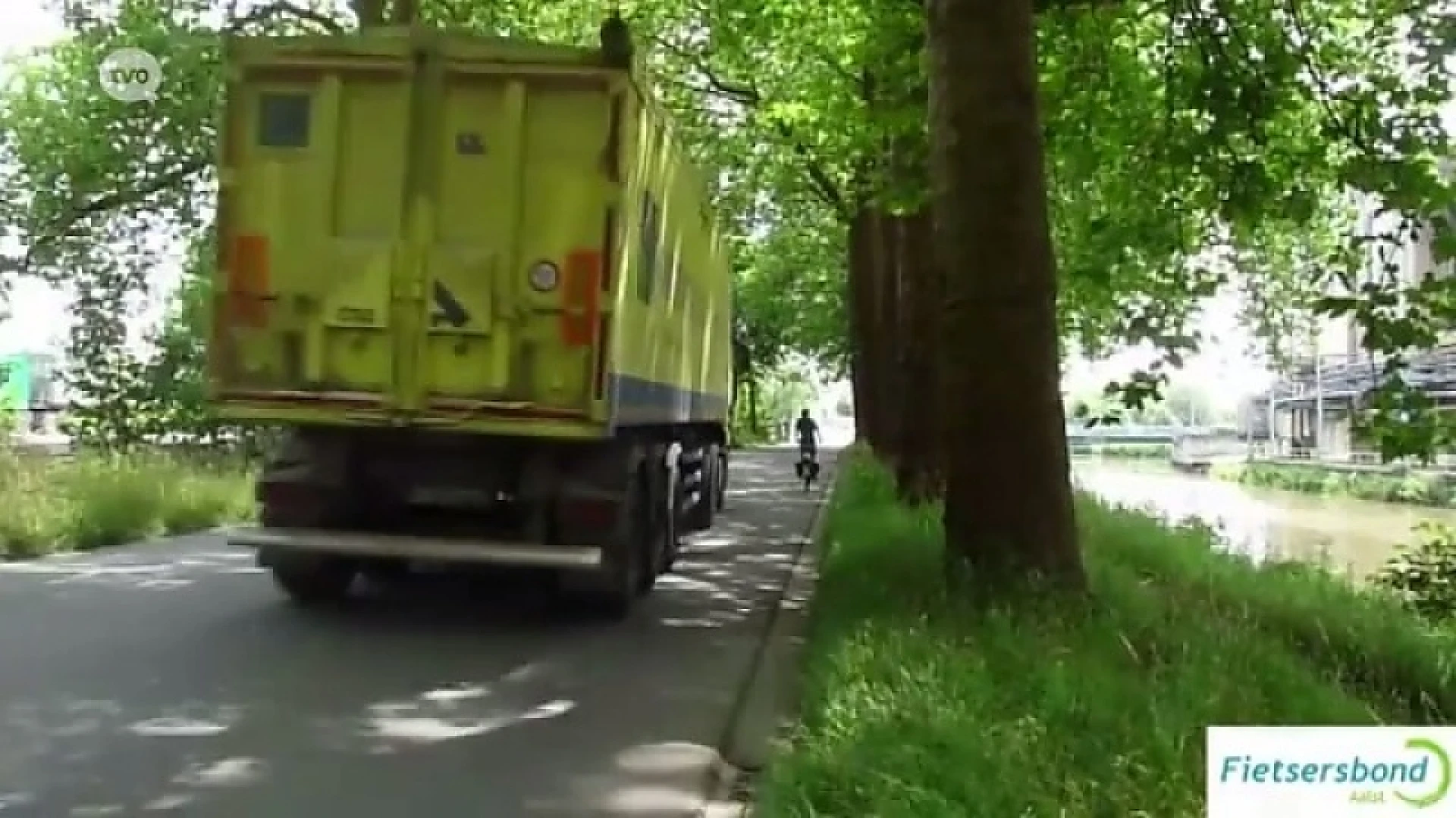 Fietsersbond Aalst: "Idyllische straat, maar zeer onveilig"