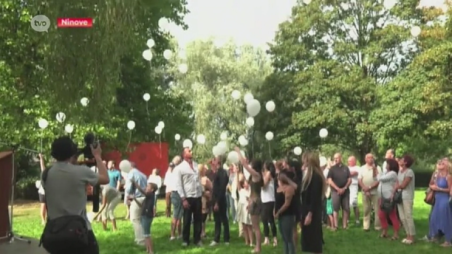 Wake voor Jordy in Blaarmeersen en in stadspark van Ninove