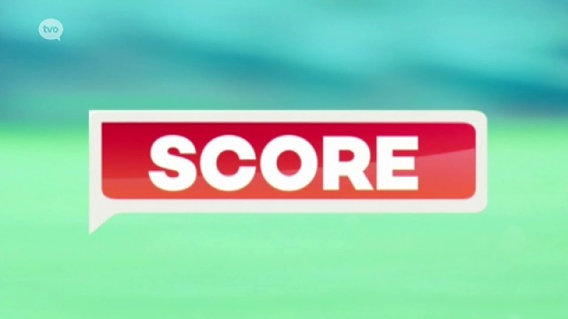 SCORE van zondag 9 oktober