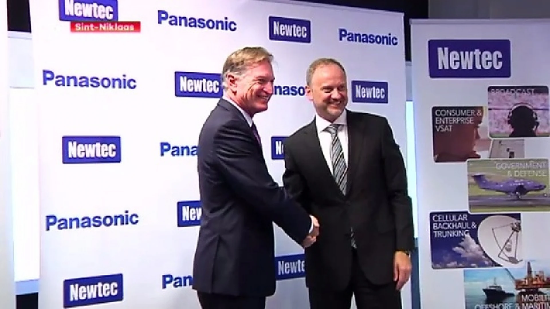 Sint-Niklase Newtec sluit megadeal met Panasonic