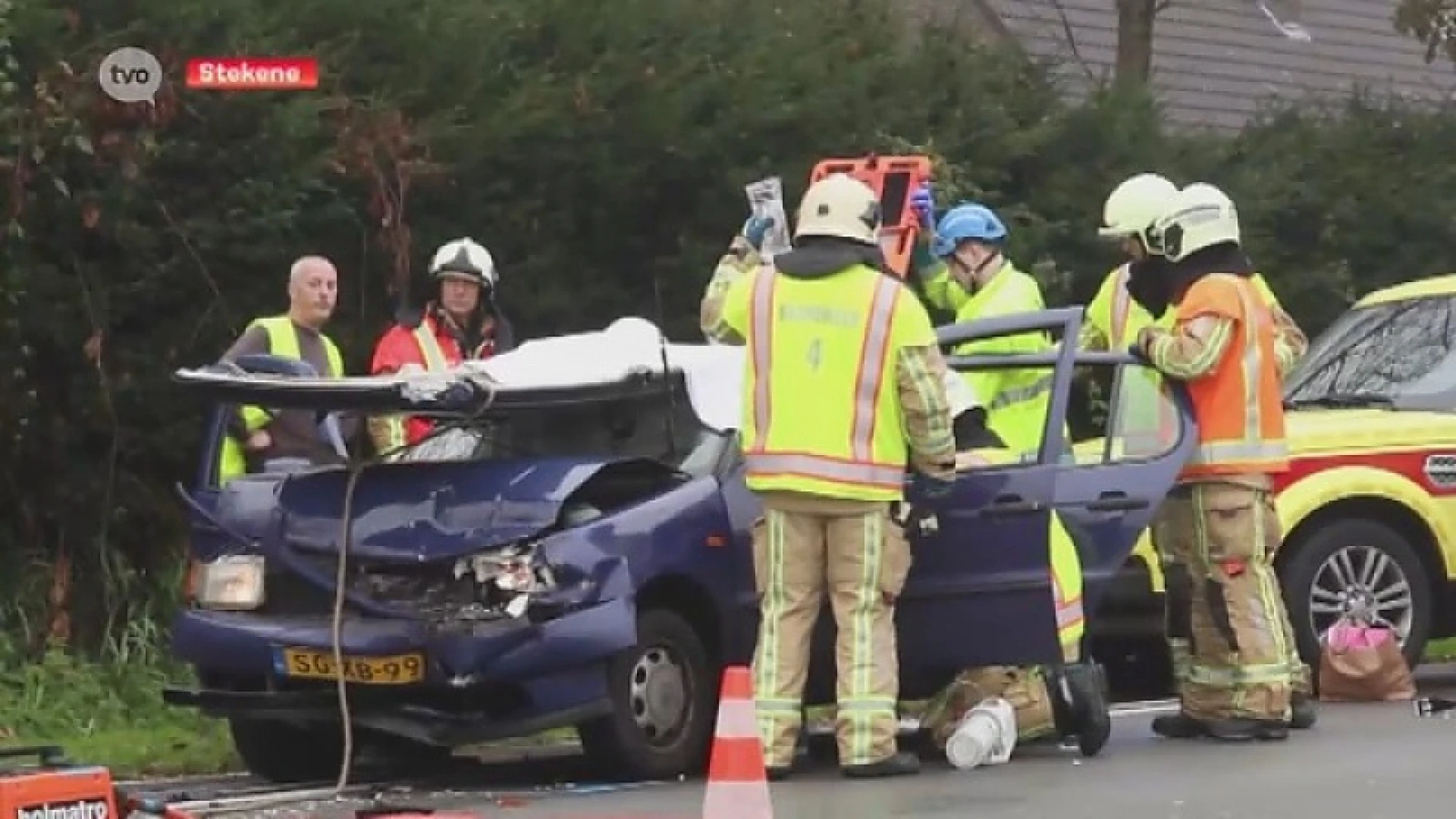 Vrouw zwaargewond na verkeersongeval in Stekene