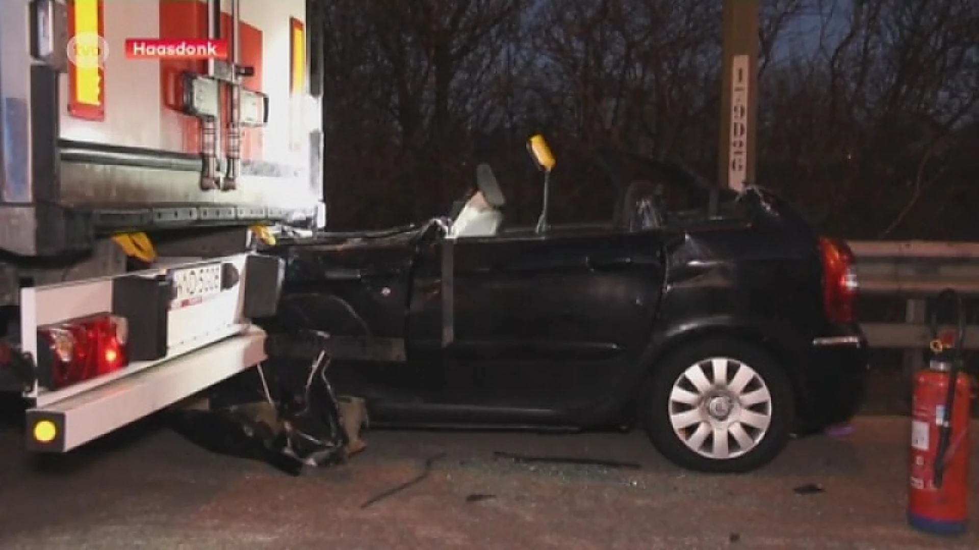 Dodelijk ongeval op de E17 ter hoogte van Haasdonk