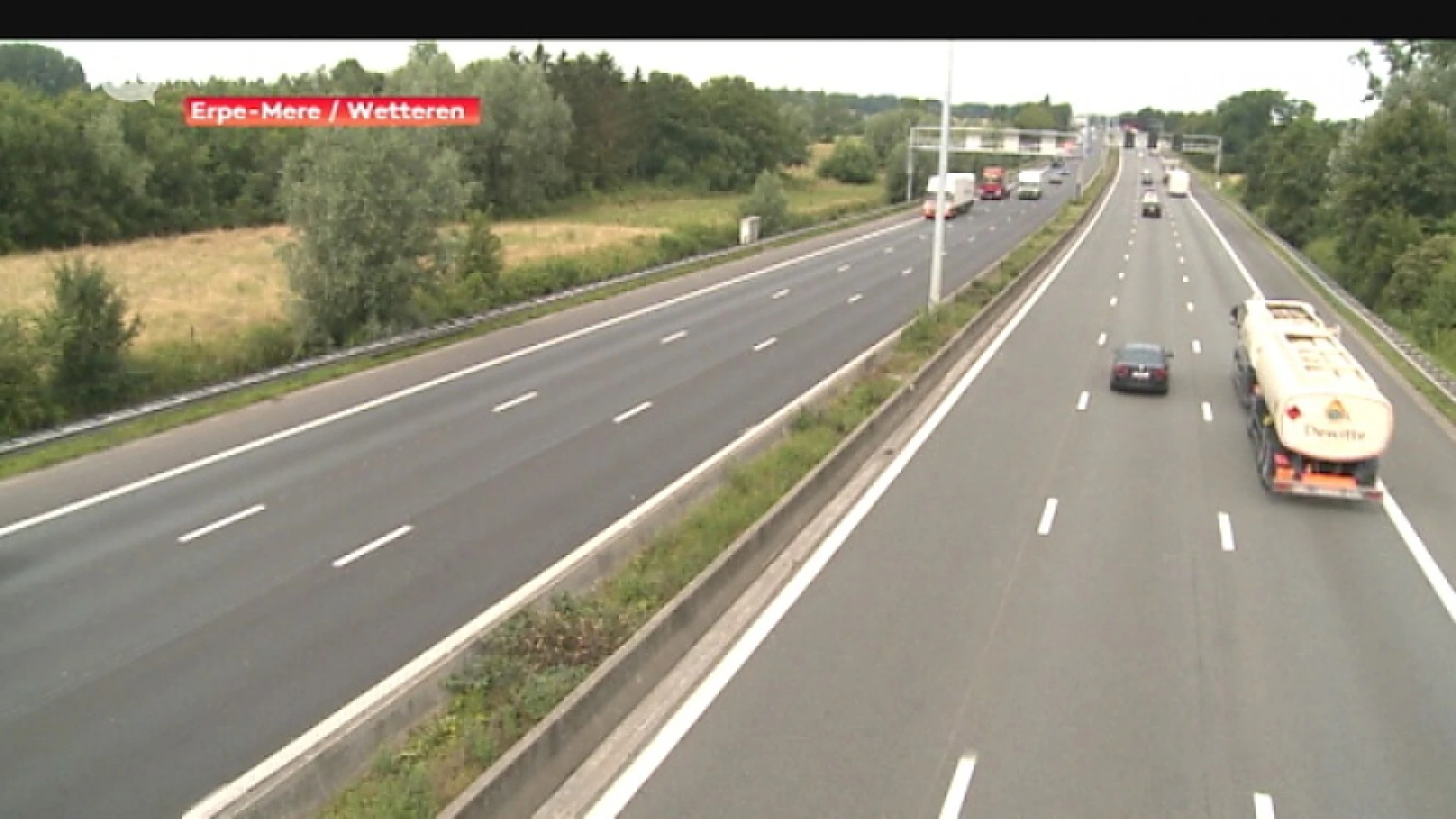 Geen verkeersdoden meer aan en door trajectcontrole op E40 tussen Erpe-Mere en Wetteren