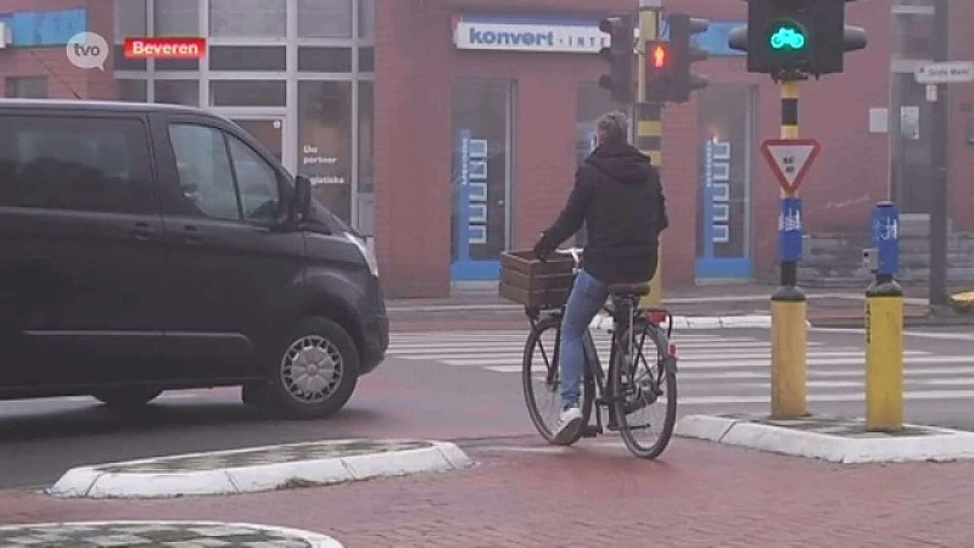 Nieuw verkeersbord moet duidelijk maken dat fietser nog wel groen heeft