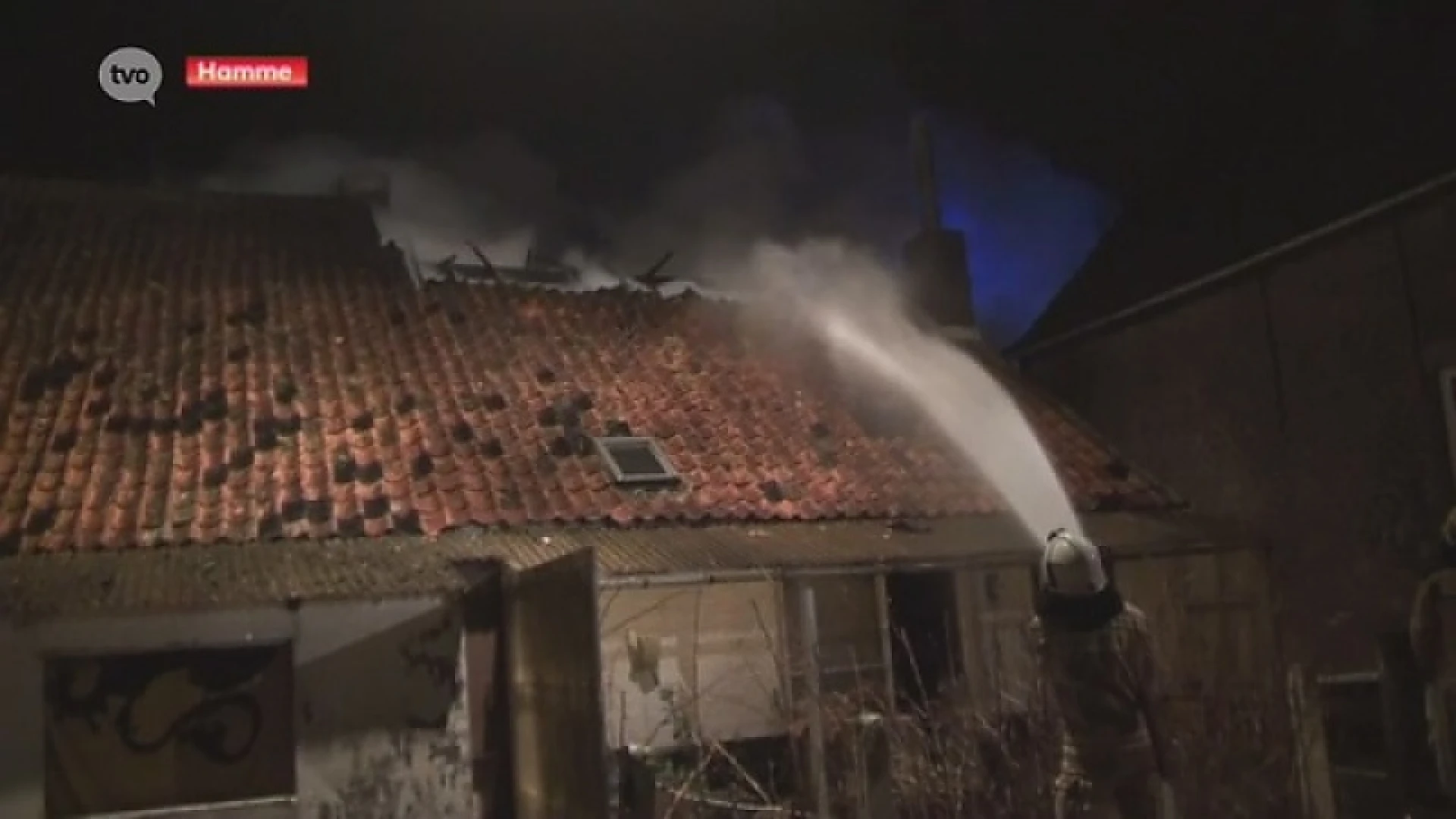 Hamme: Man sterft in brand