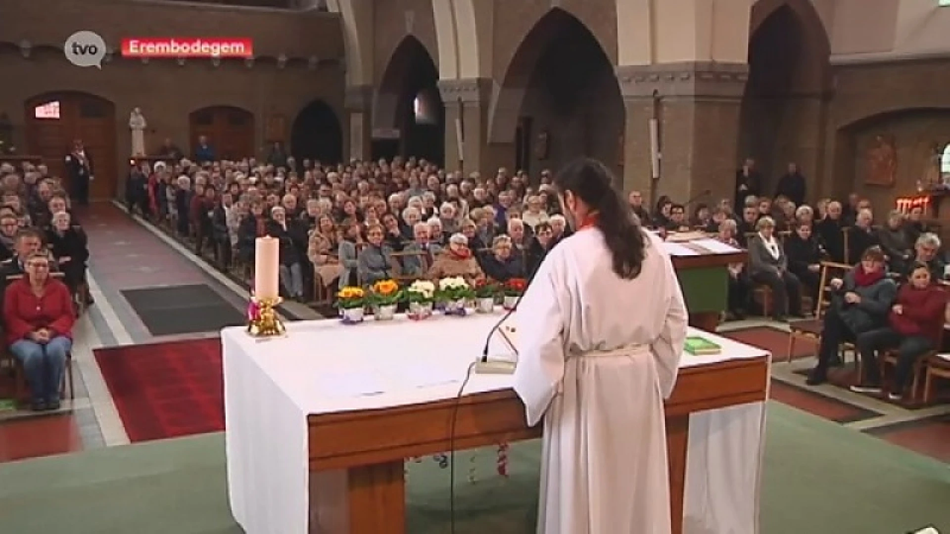 Hoofdafbeelding voor artikel Eucharistieviering in Aalsters