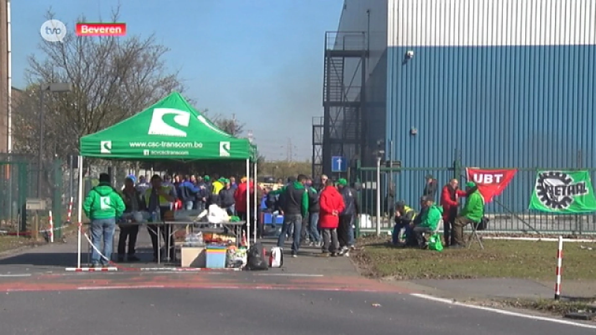 Staking bij Yusen Logistics in Waaslandhaven