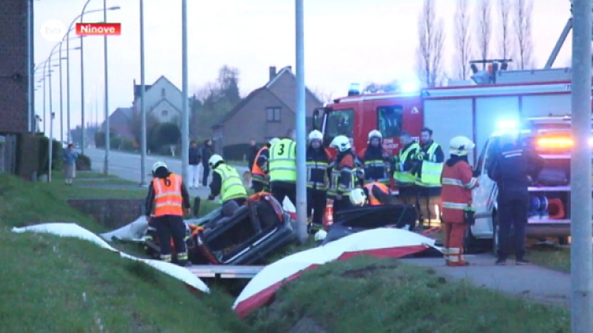 Fietser overleden en man zwaargewond na verkeersongevallen in Ninove