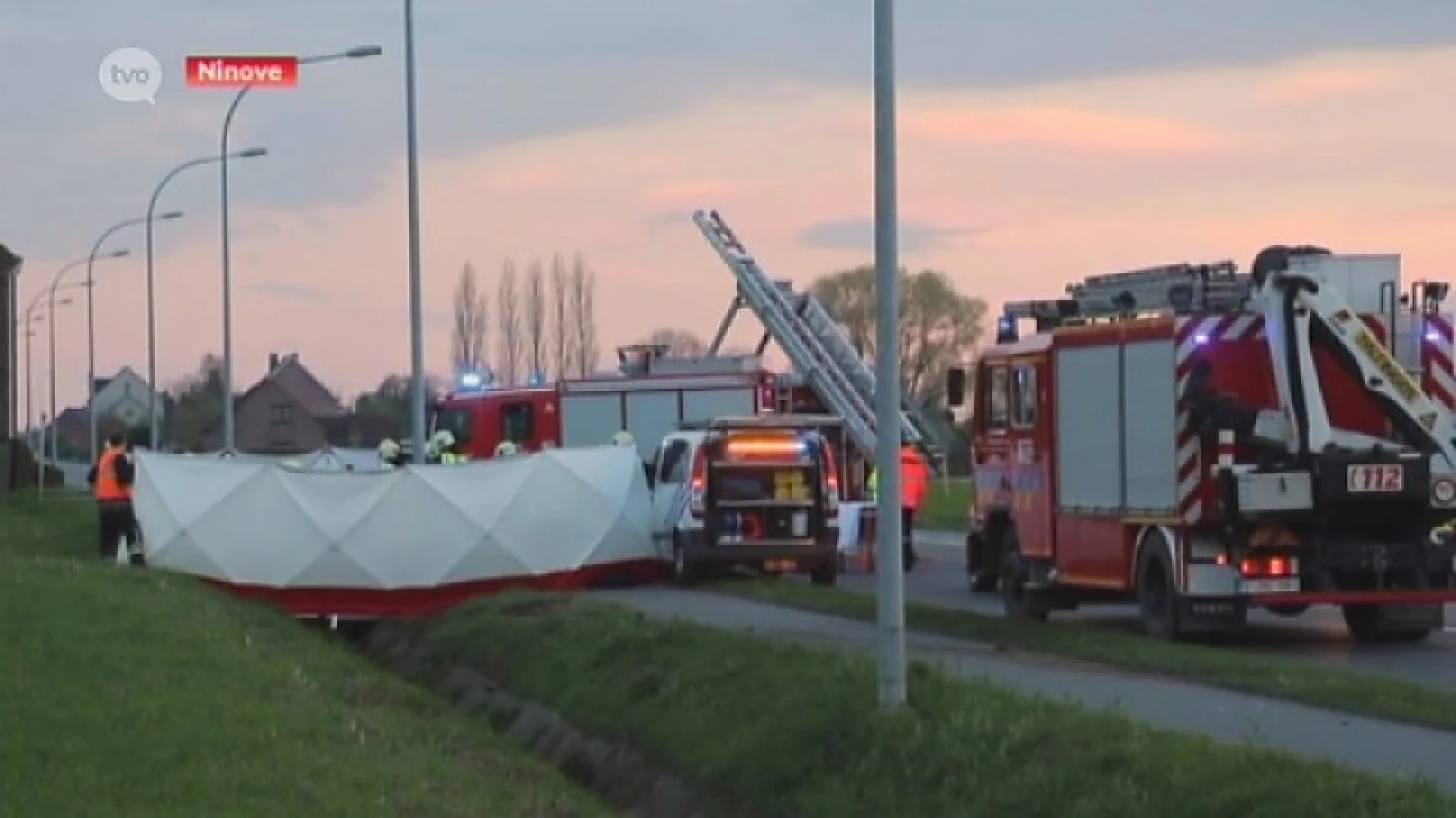 Fietser overleden en man zwaargewond bij verkeersongevallen in Ninove