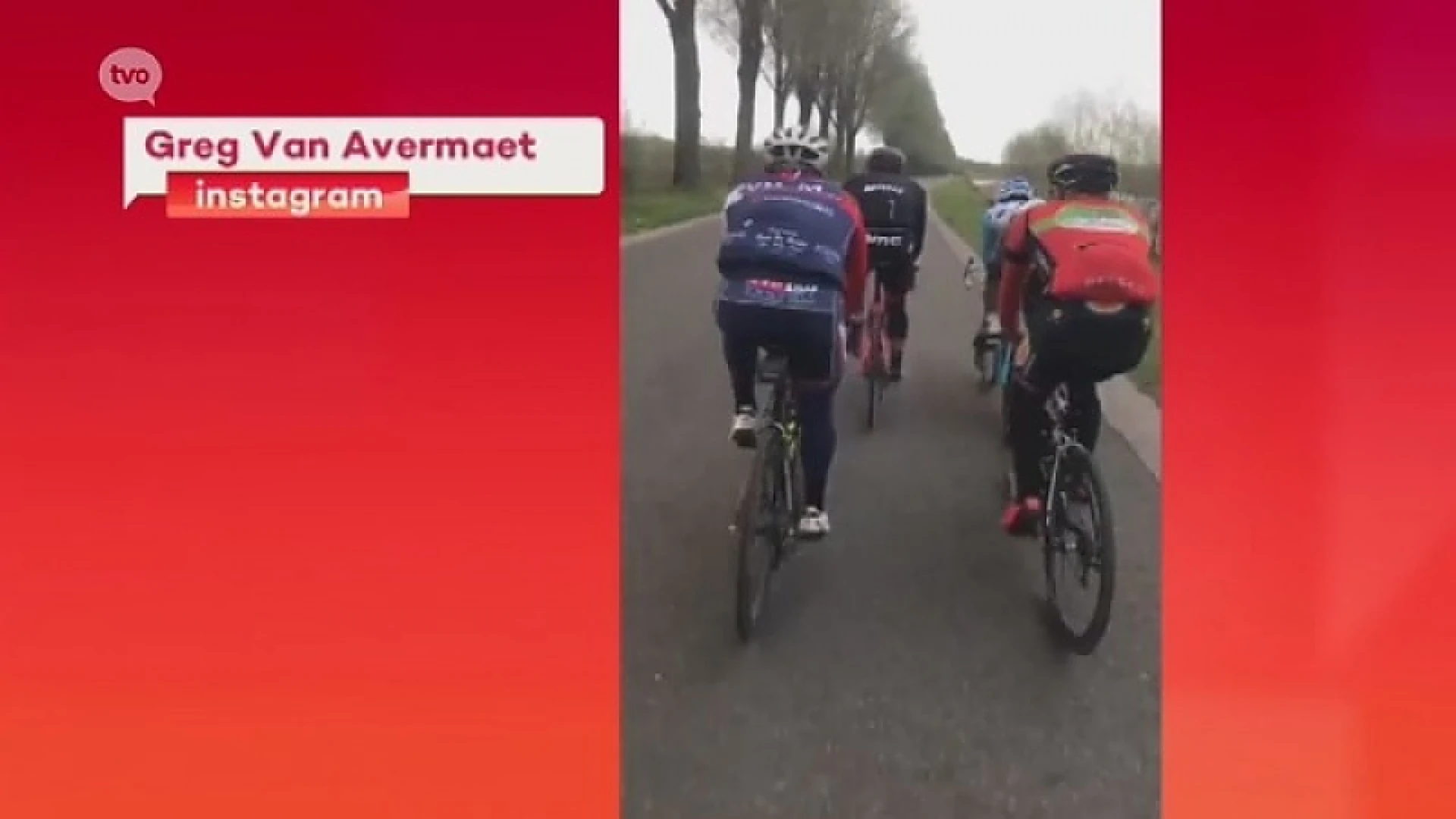 Greg van Avermaet verkent parcours Ronde