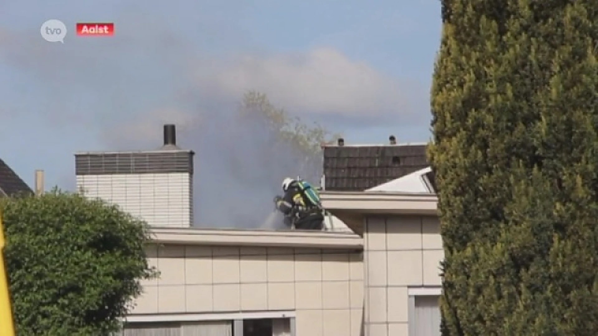 Vrouw komt om bij woningbrand in Aalst