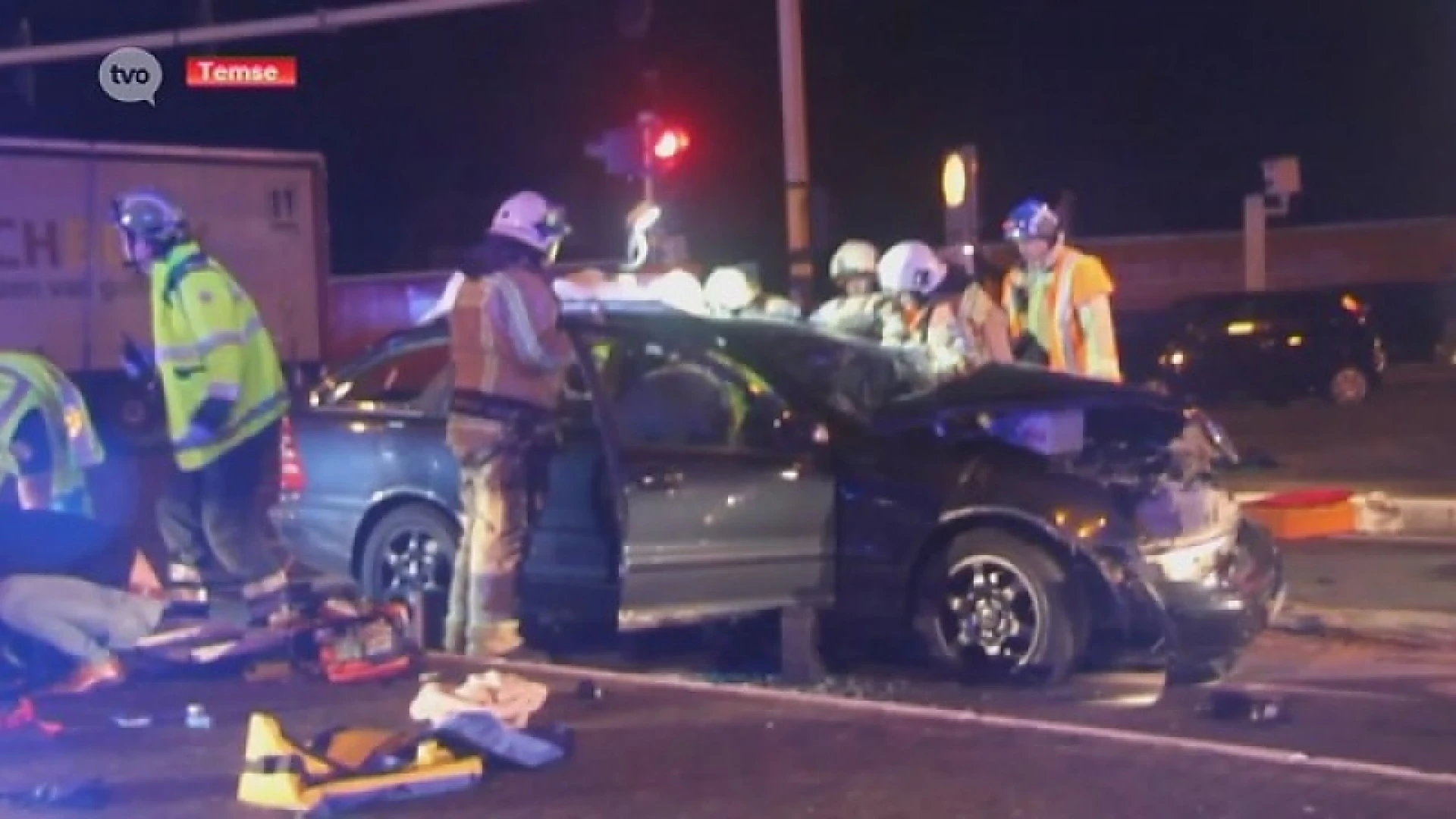 Drie zwaargewonden bij verkeersongeval op N16 in Temse