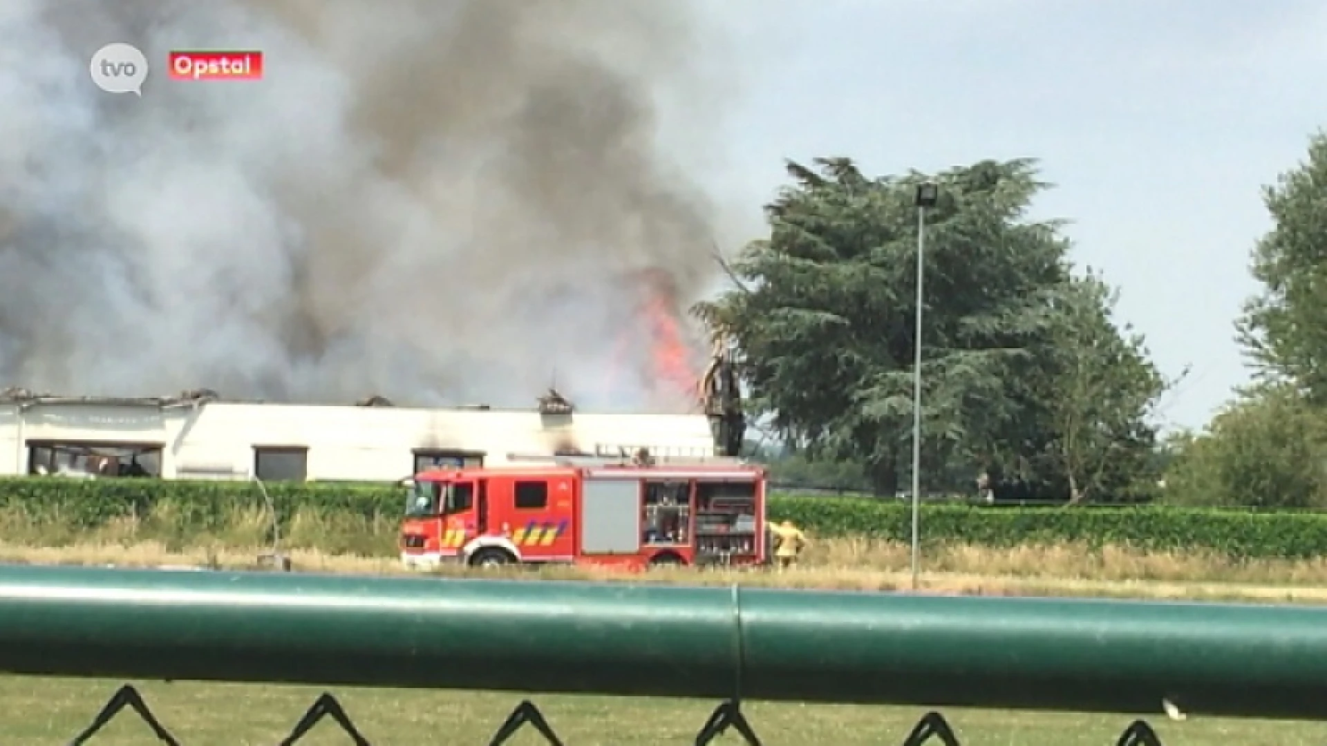 Loods vernield na zware brand in Buggenhout