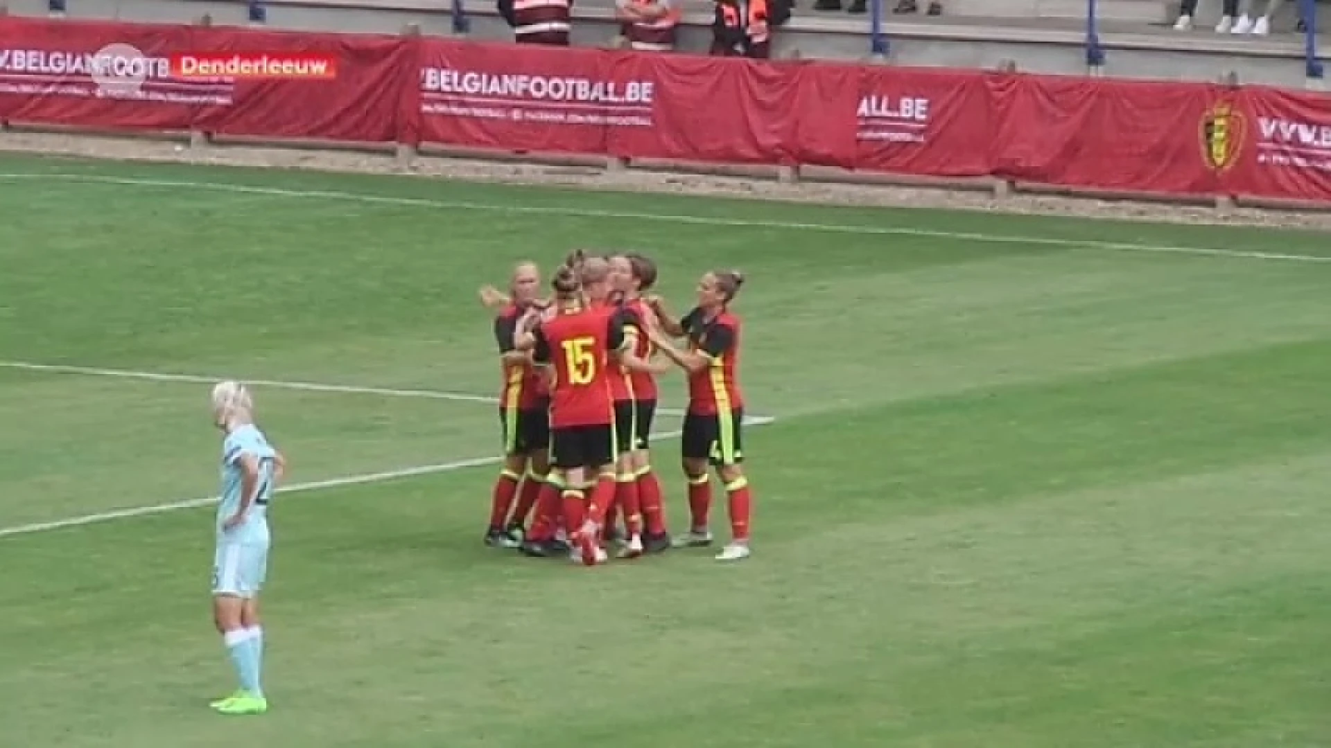 Hoofdafbeelding voor artikel Red Flames winnen oefenwedstrijd…